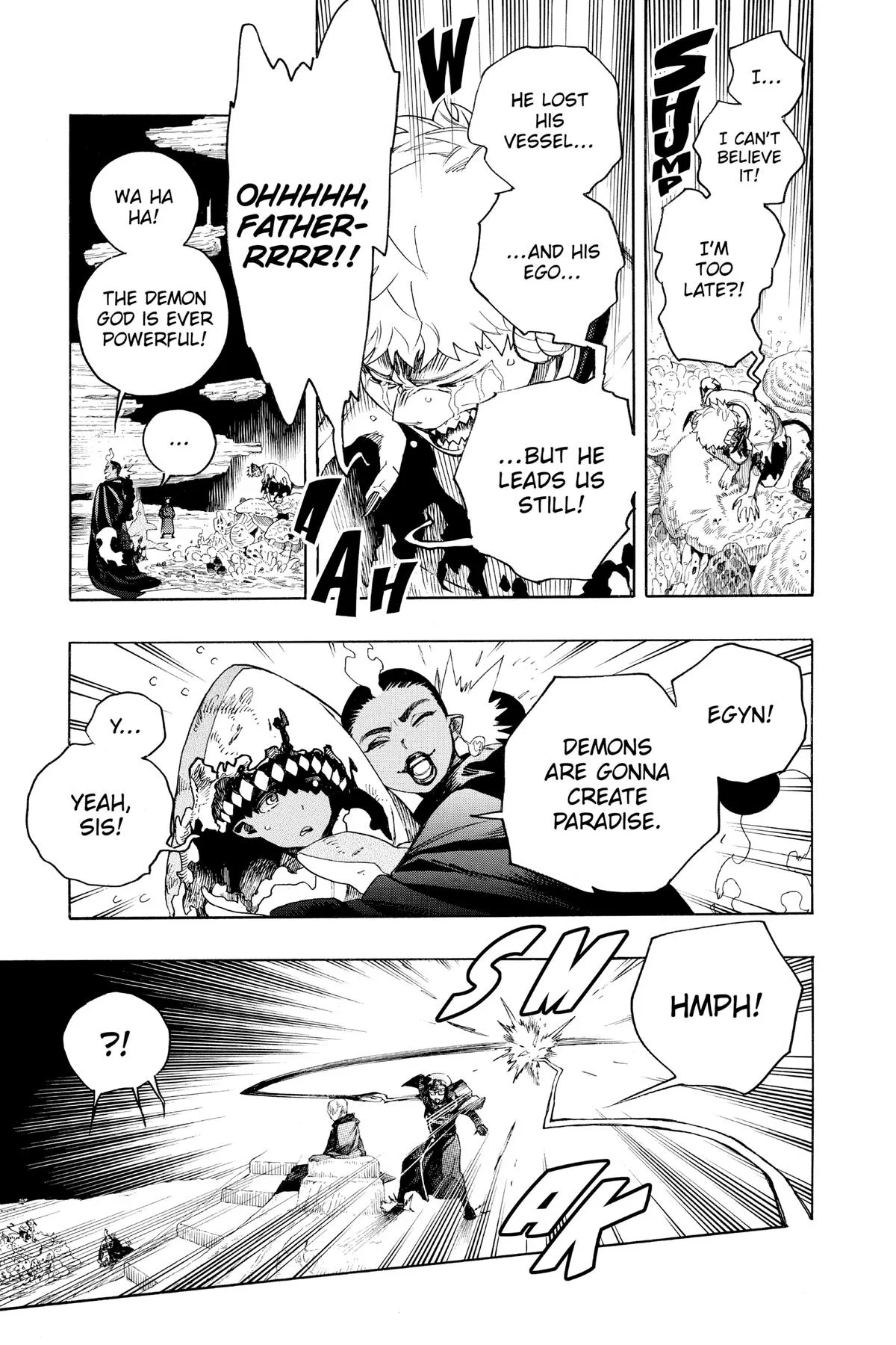Blue Exorcist, chapter 144, page 28