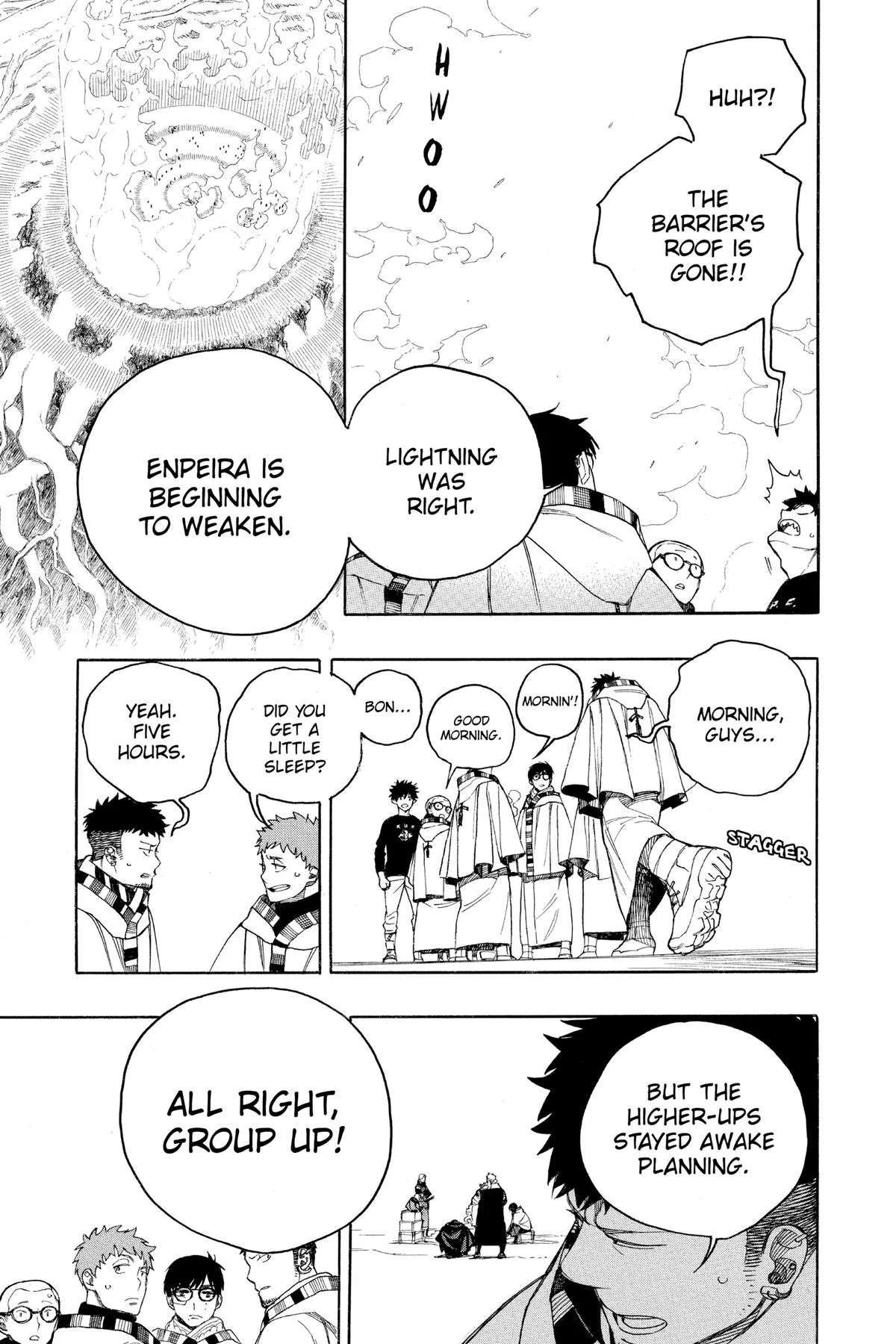 Blue Exorcist, chapter 145, page 3