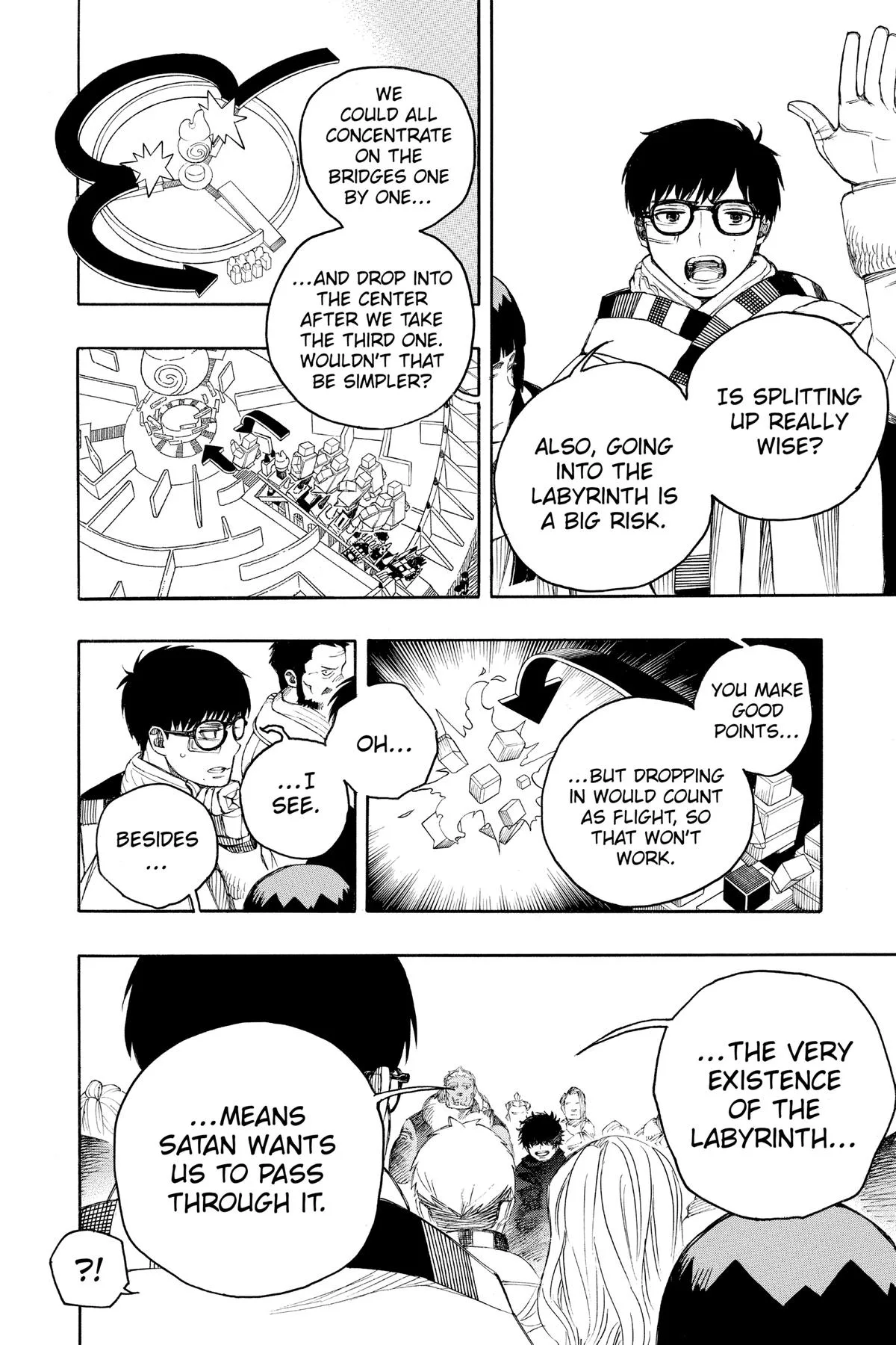 Blue Exorcist, chapter 145, page 12