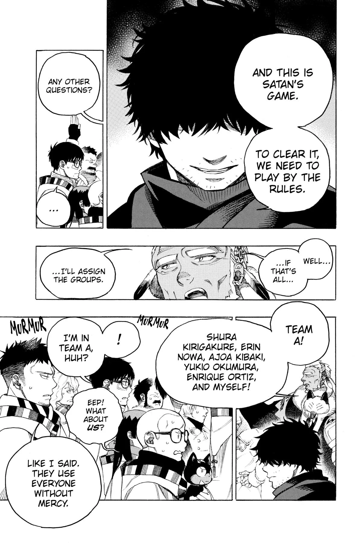 Blue Exorcist, chapter 145, page 13