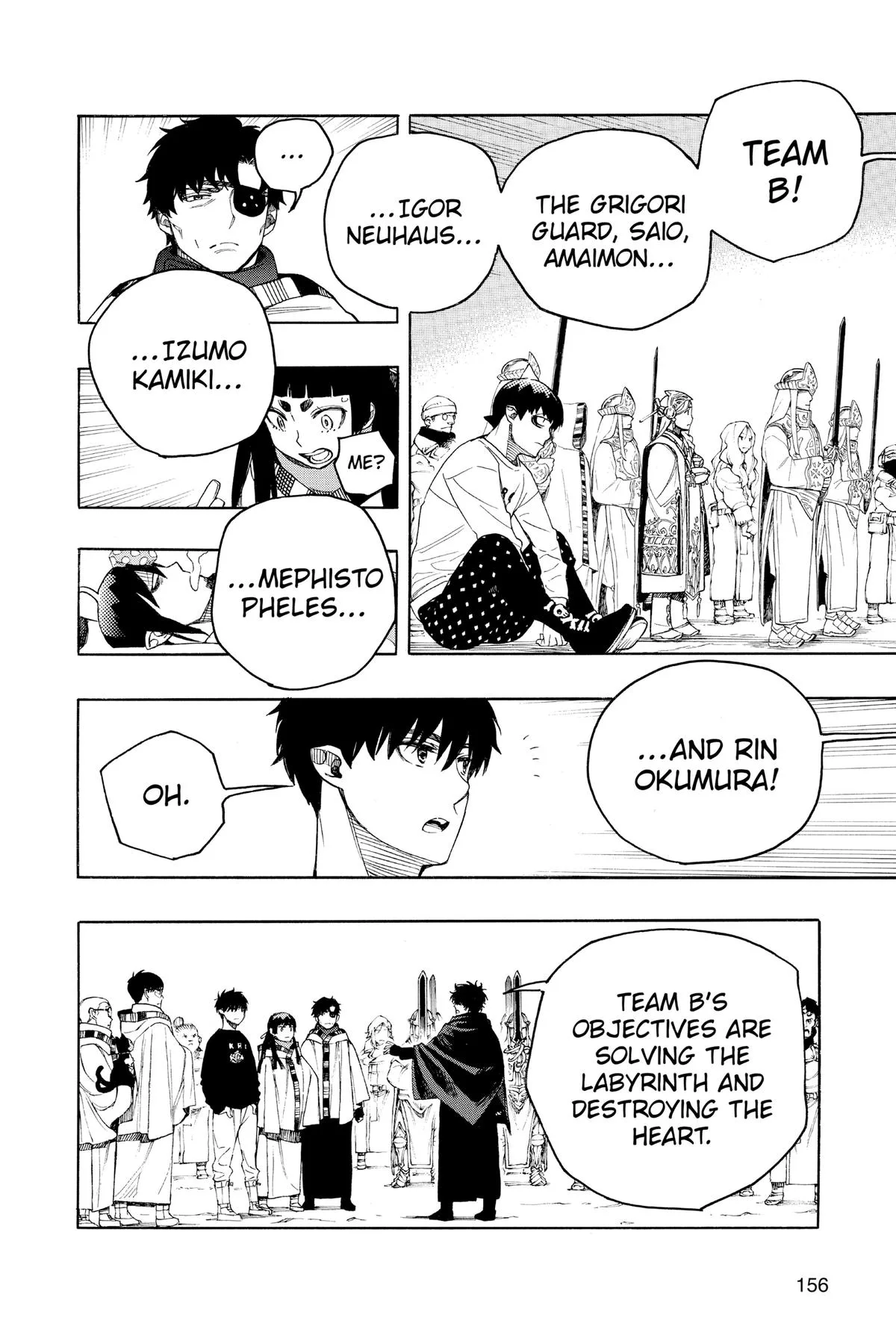 Blue Exorcist, chapter 145, page 14