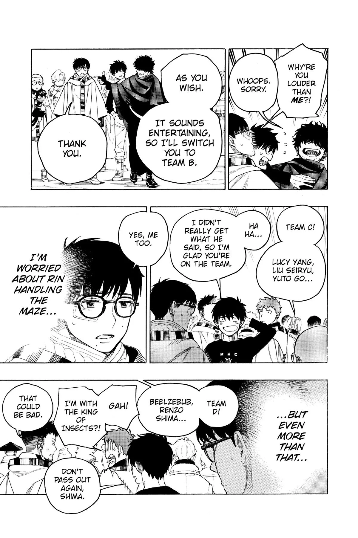 Blue Exorcist, chapter 145, page 17