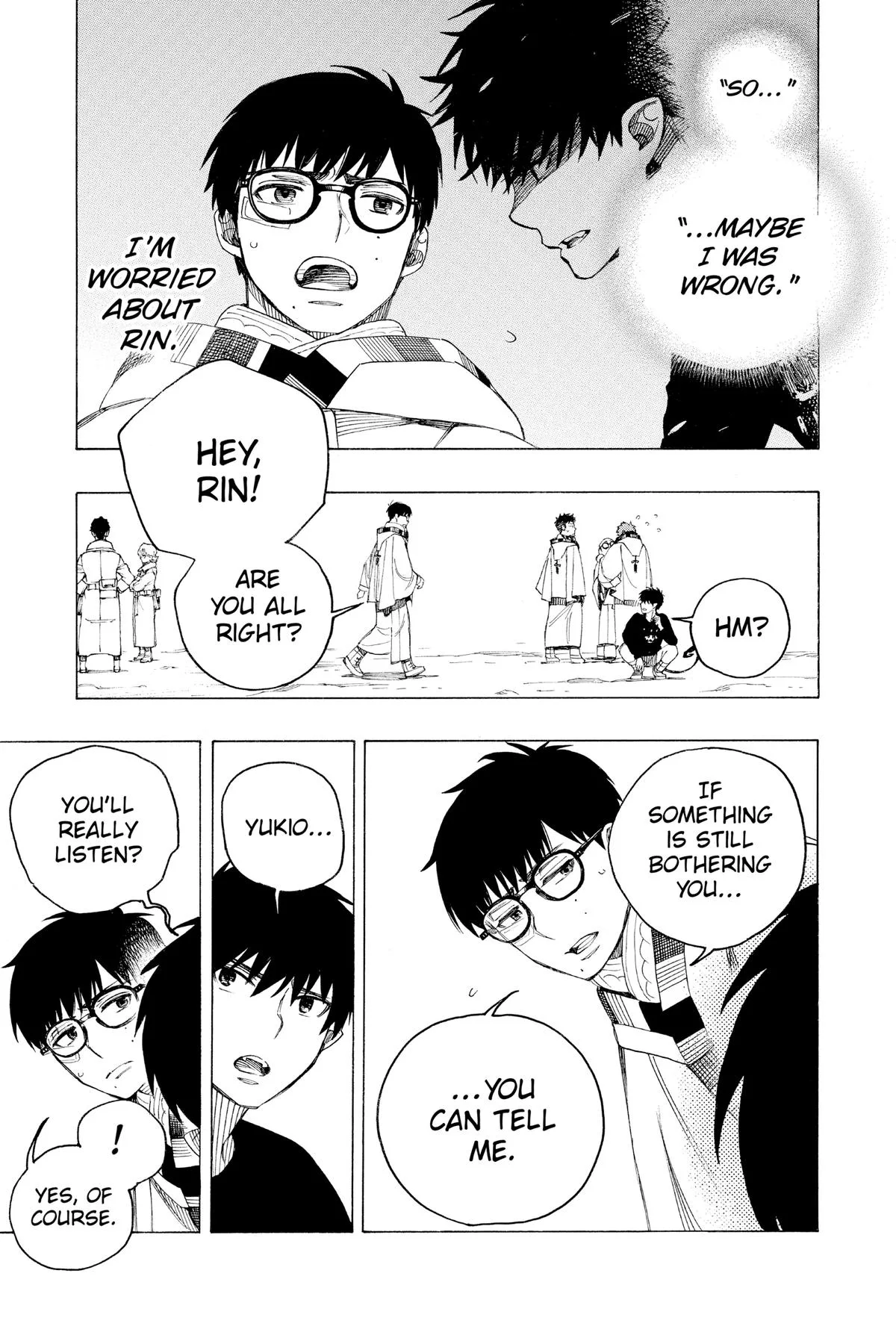 Blue Exorcist, chapter 145, page 25