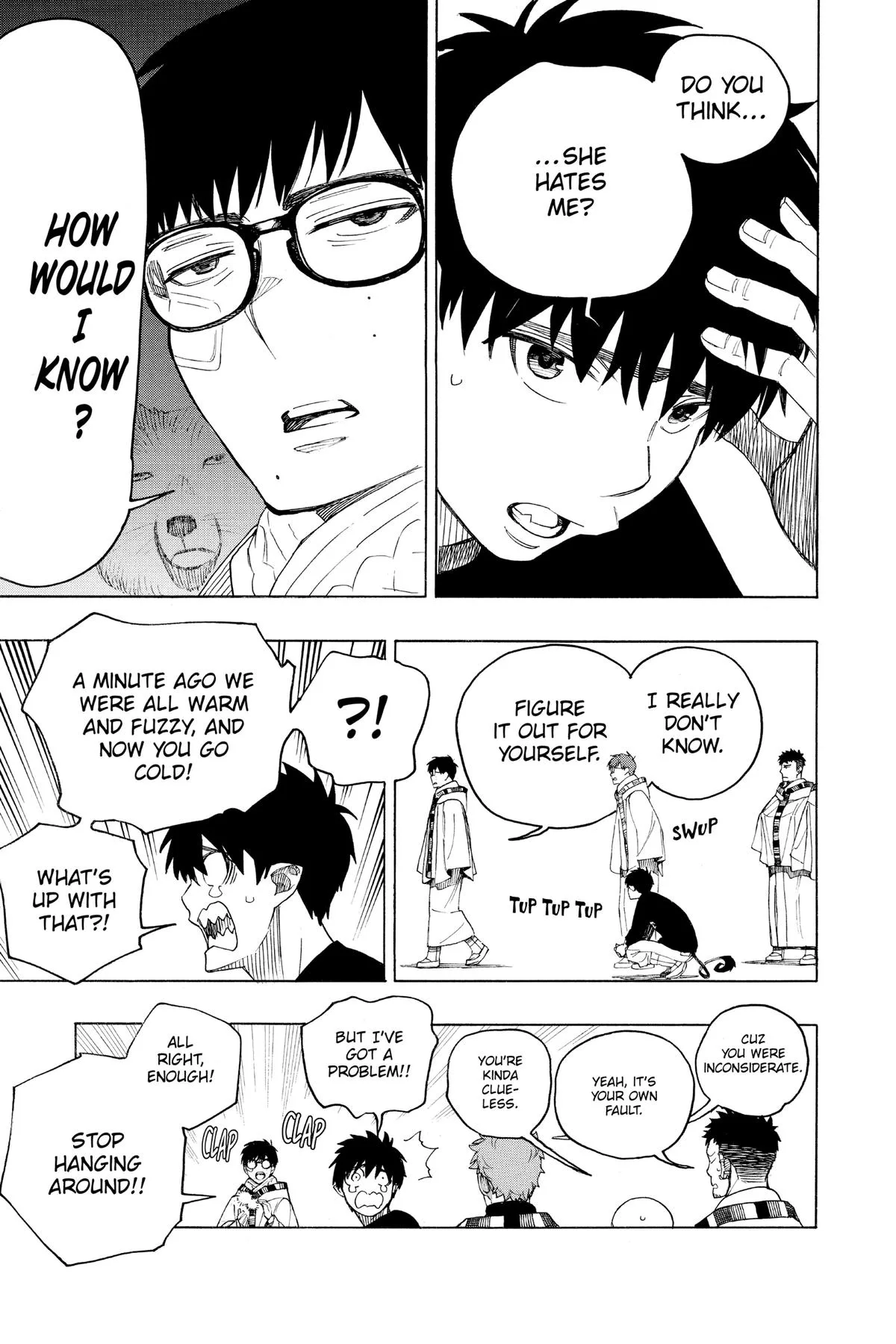 Blue Exorcist, chapter 145, page 27
