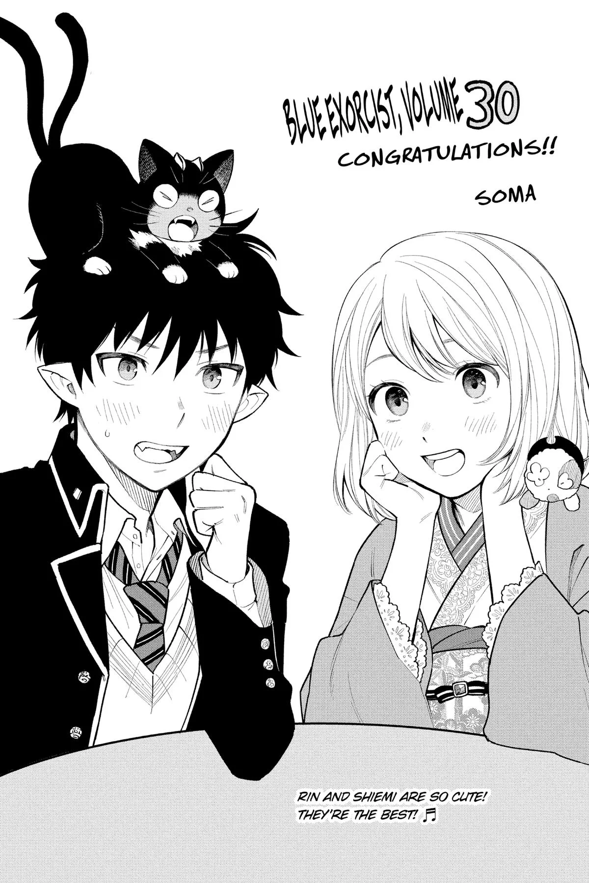 Blue Exorcist, chapter 145.5, page 10