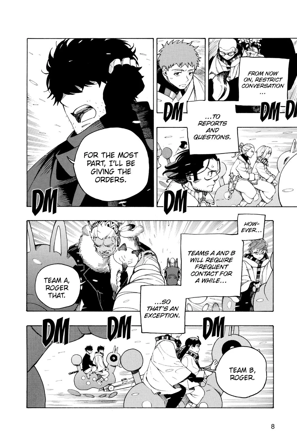 Blue Exorcist, chapter 146, page 9