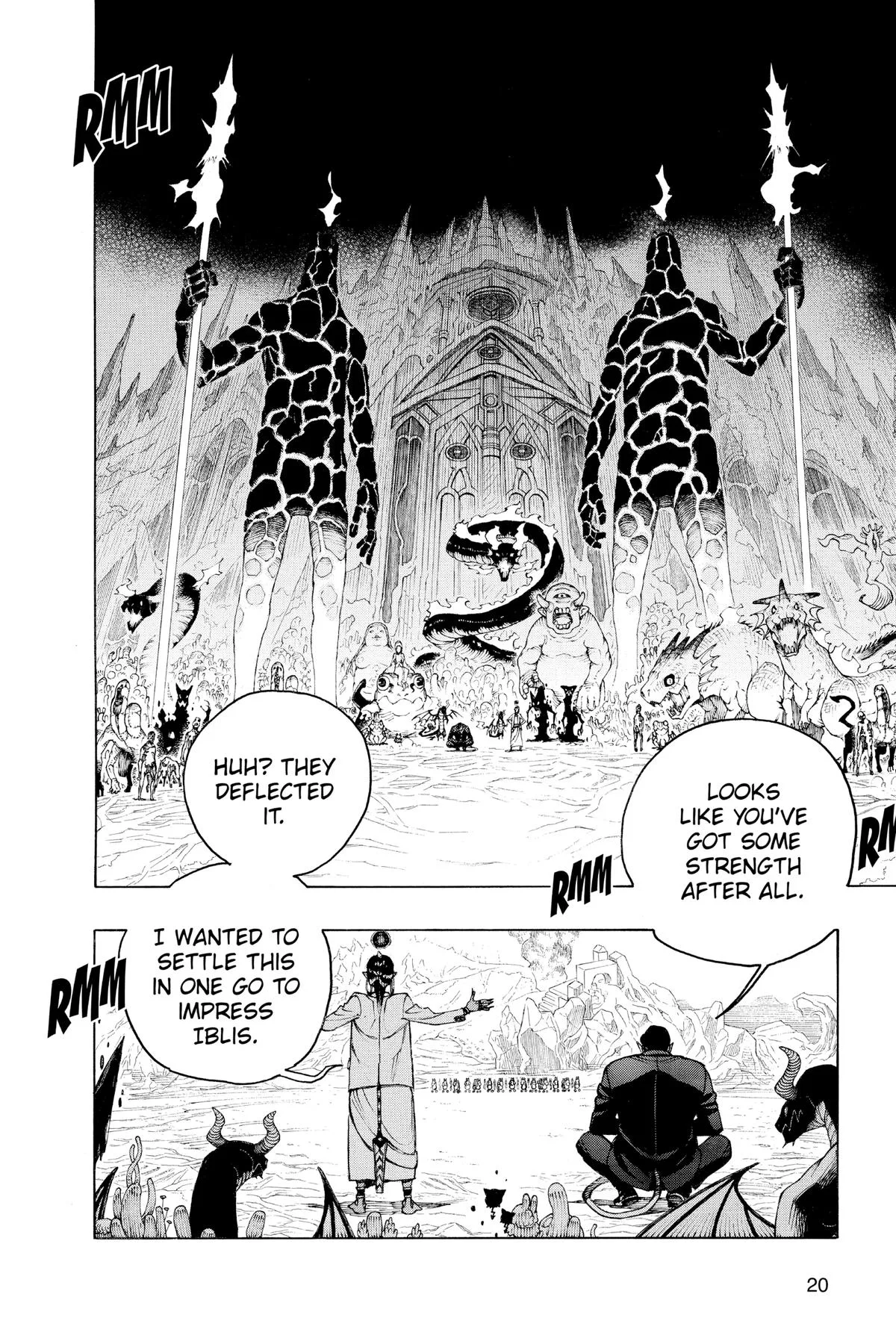 Blue Exorcist, chapter 146, page 19