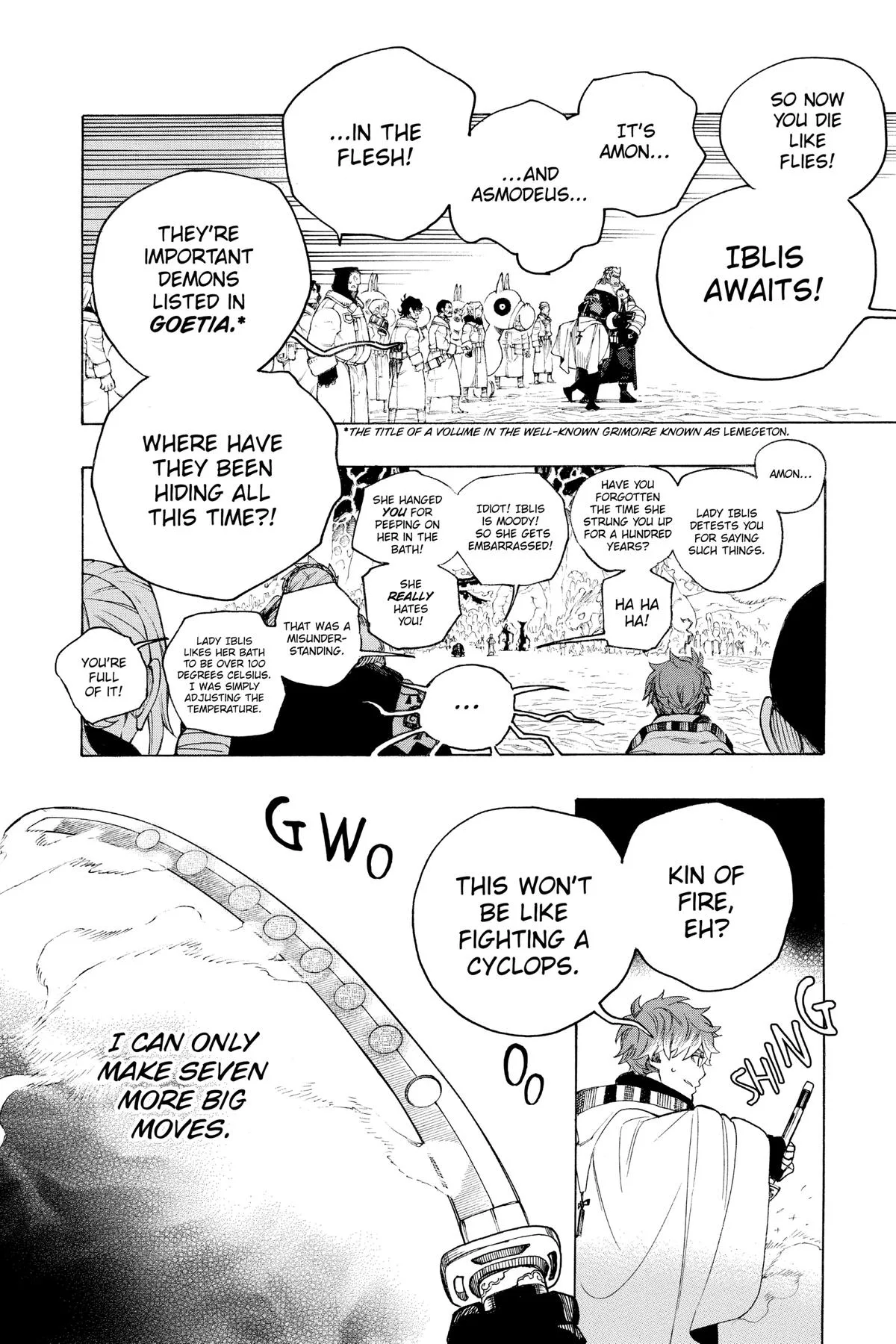 Blue Exorcist, chapter 146, page 21
