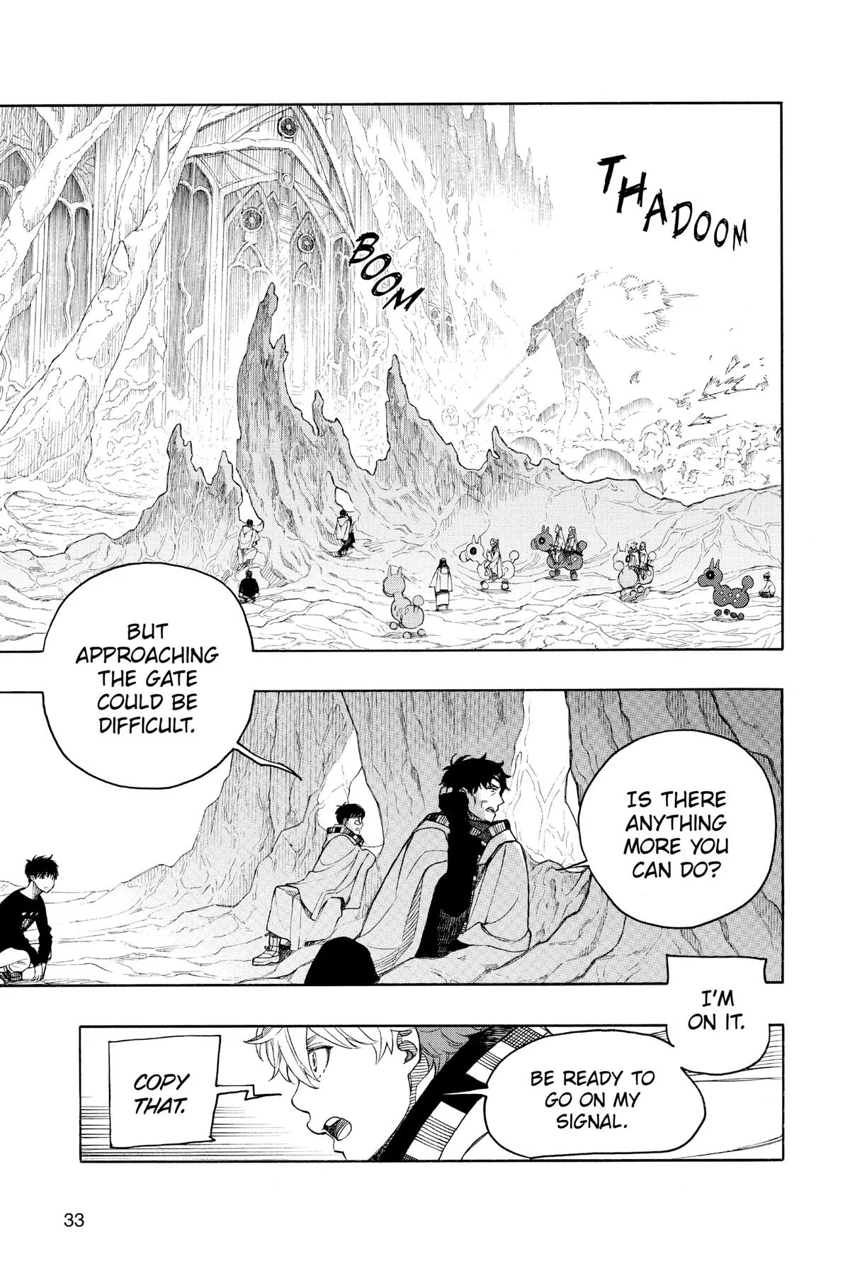 Blue Exorcist, chapter 146, page 32