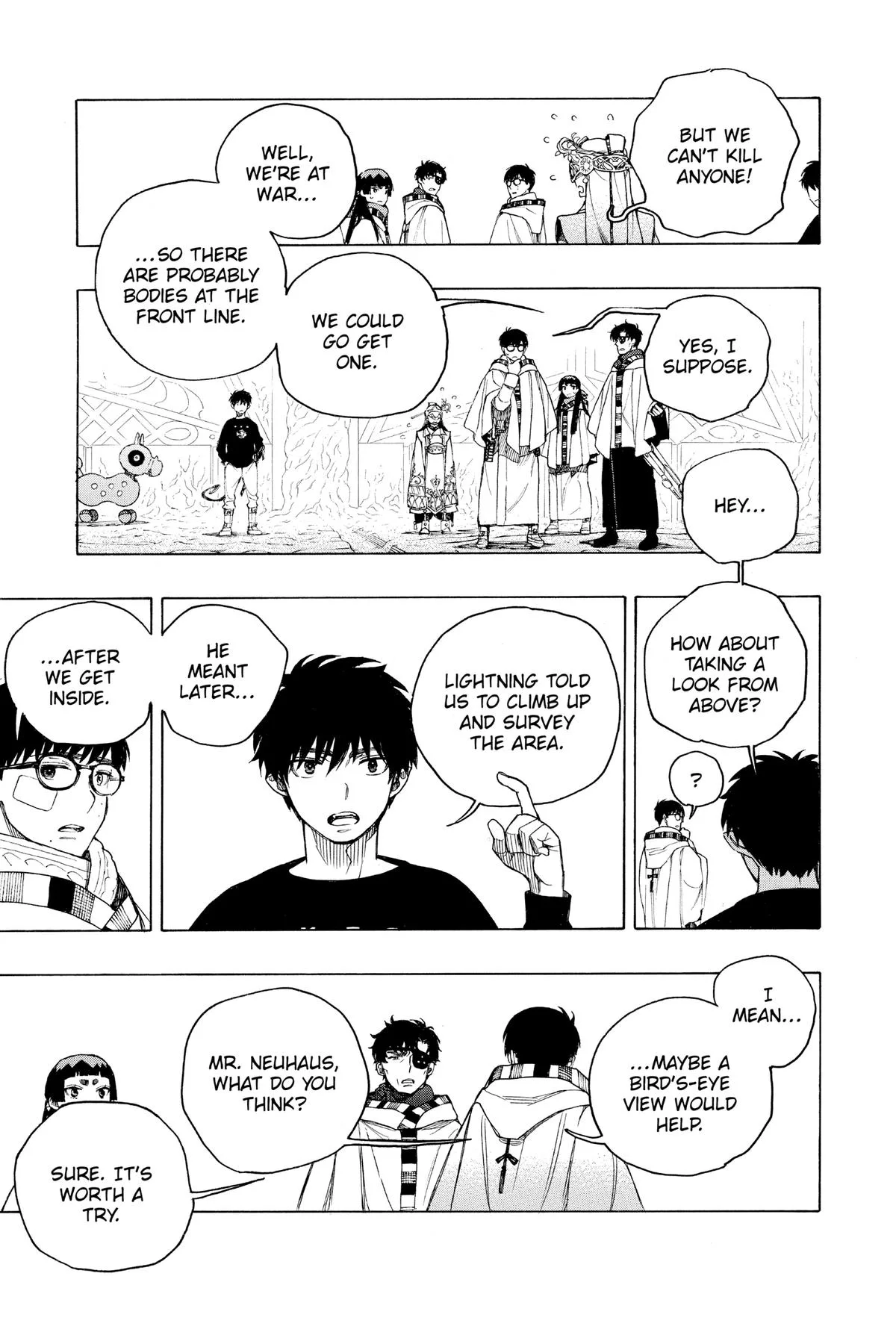 Blue Exorcist, chapter 147, page 13