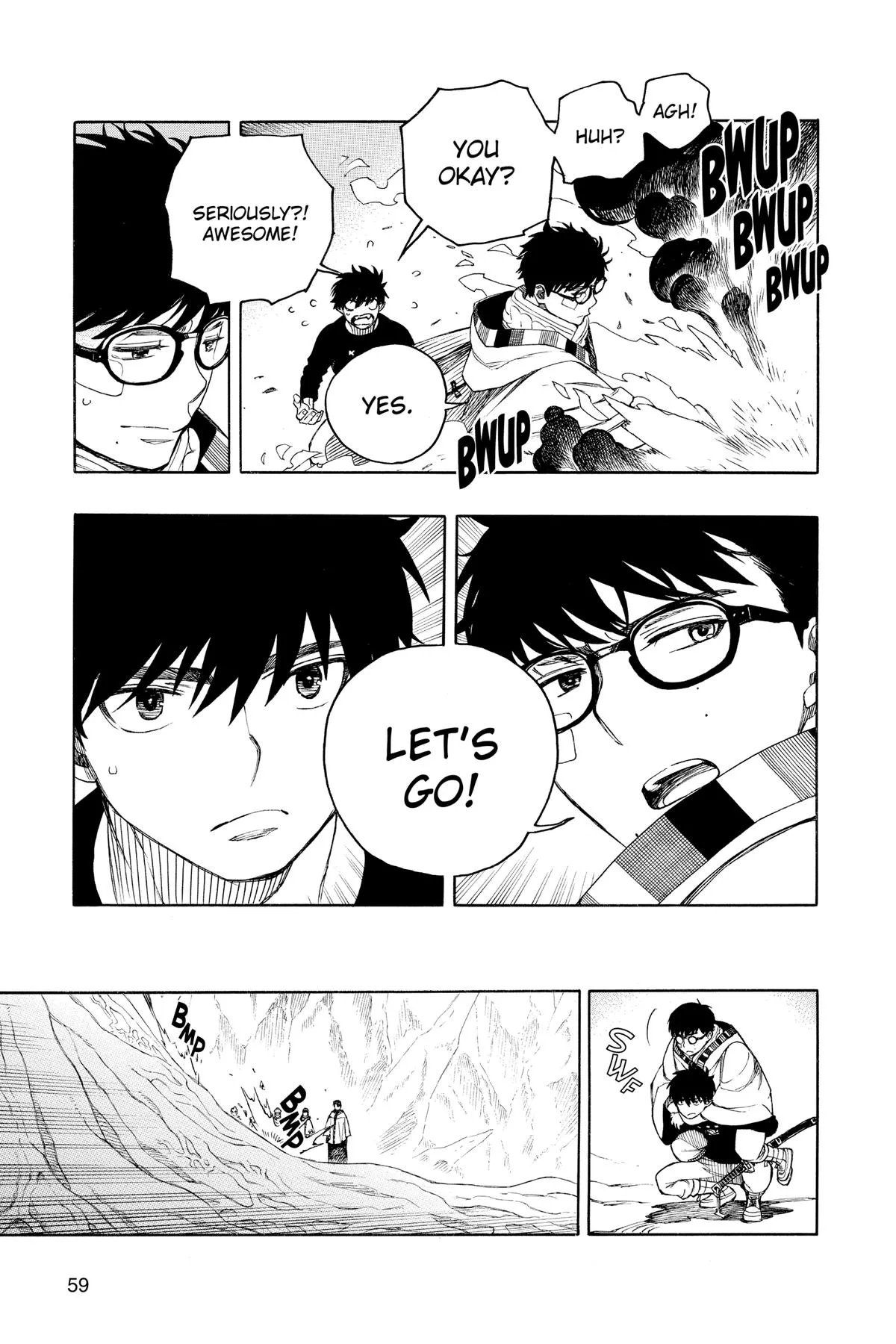 Blue Exorcist, chapter 147, page 15