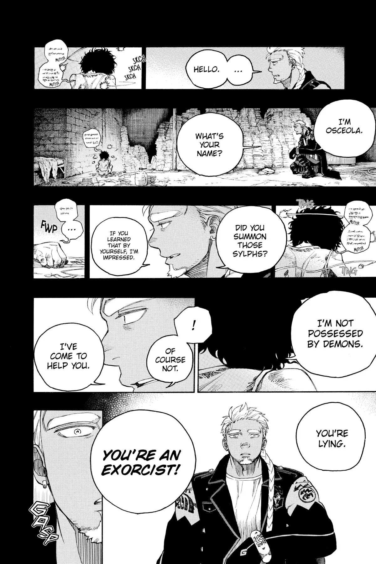Blue Exorcist, chapter 148, page 10