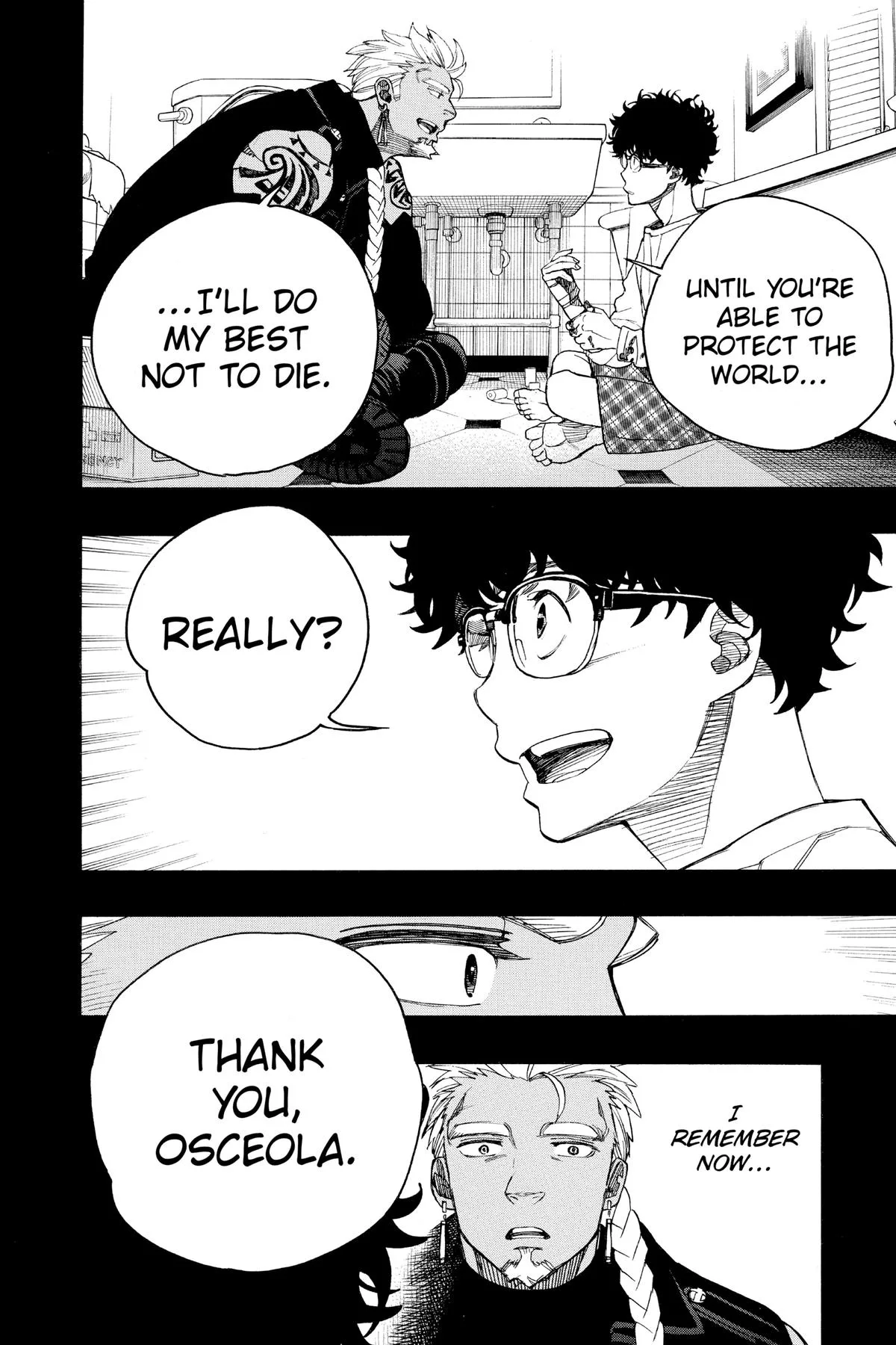 Blue Exorcist, chapter 149, page 33