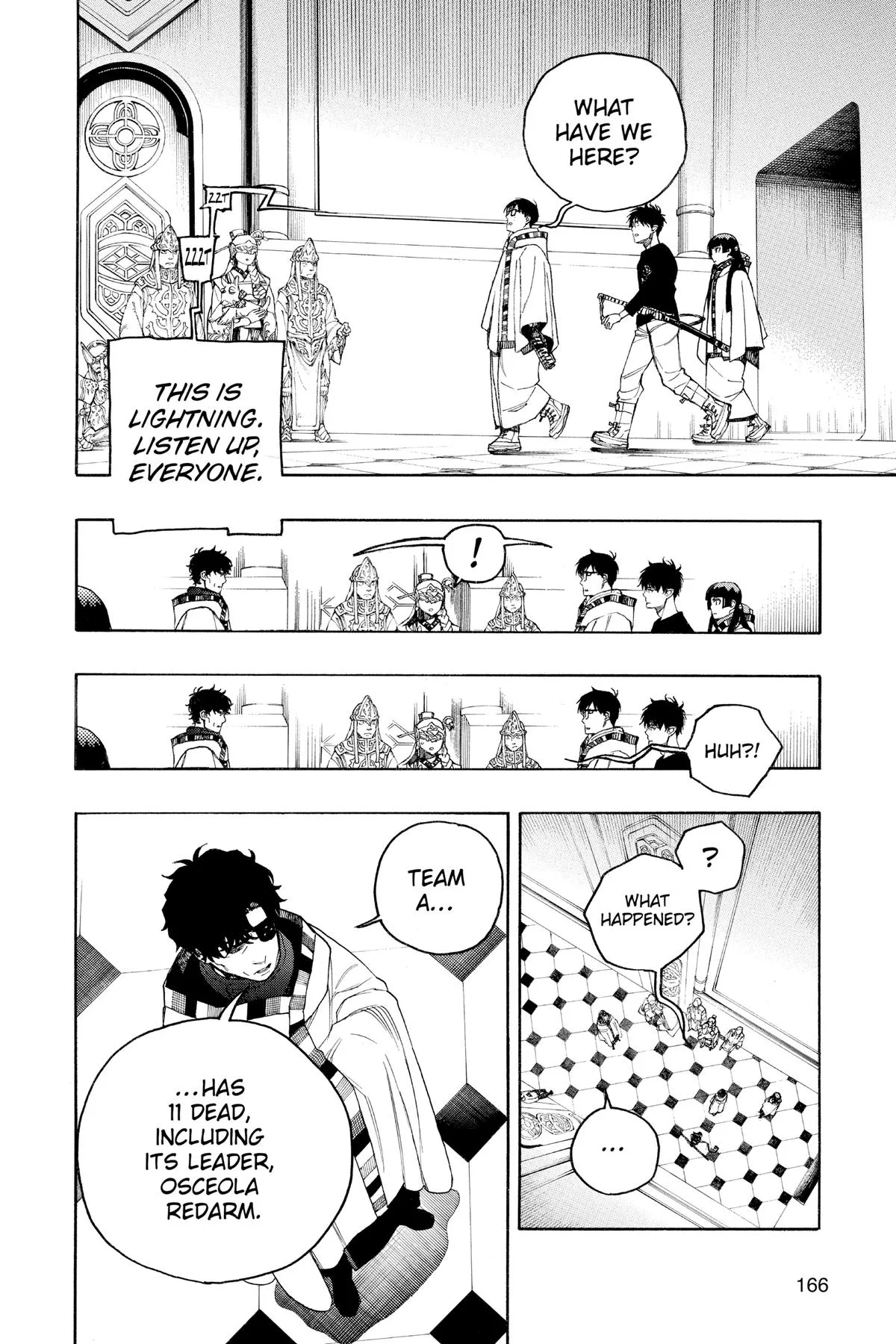 Blue Exorcist, chapter 150, page 2