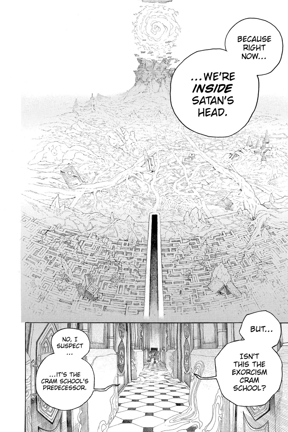 Blue Exorcist, chapter 150, page 6