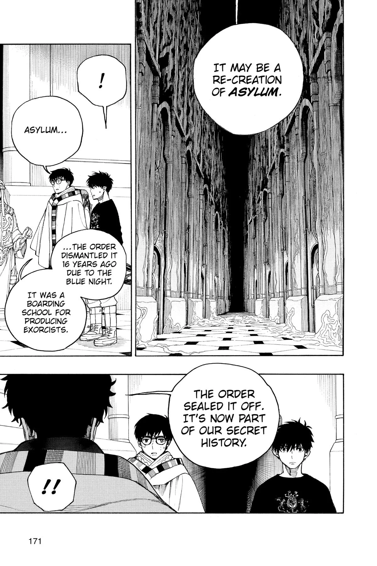 Blue Exorcist, chapter 150, page 7