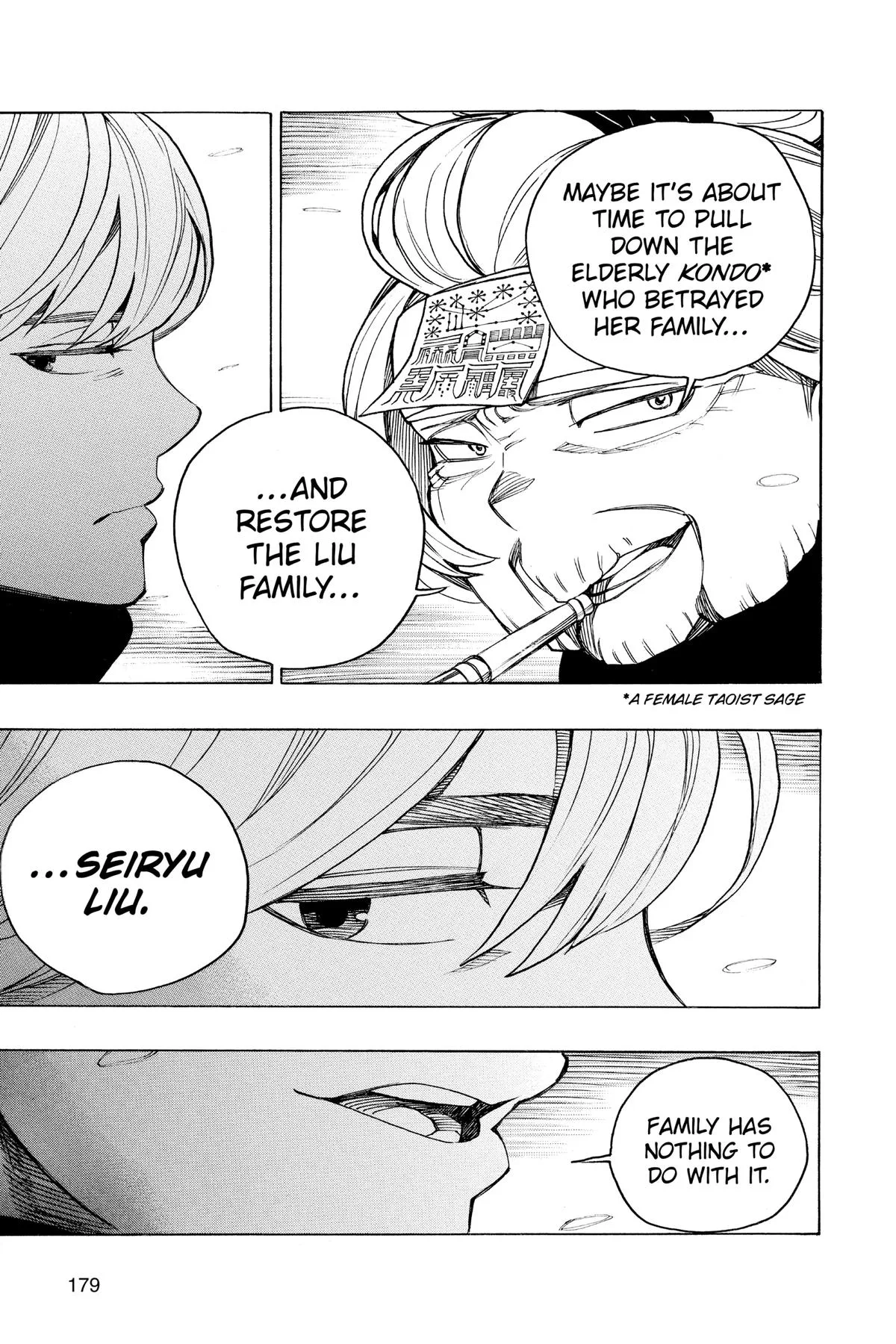 Blue Exorcist, chapter 150, page 15