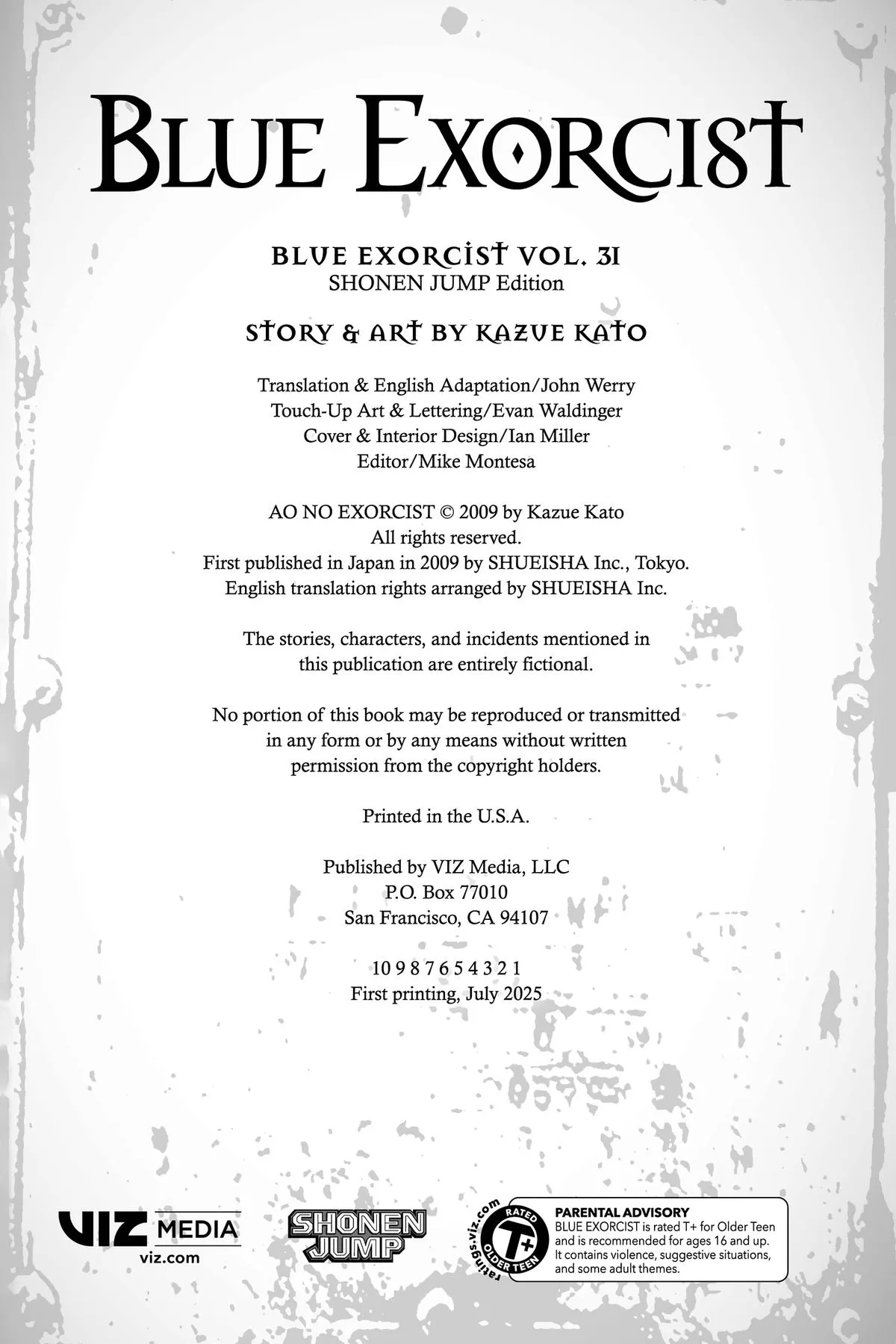 Blue Exorcist, chapter 150, page 33