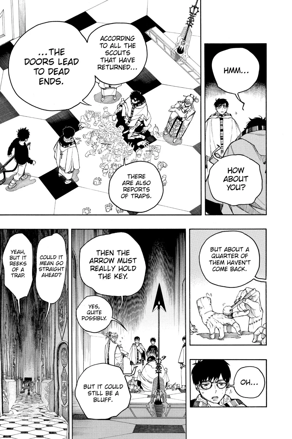 Blue Exorcist, chapter 151, page 17