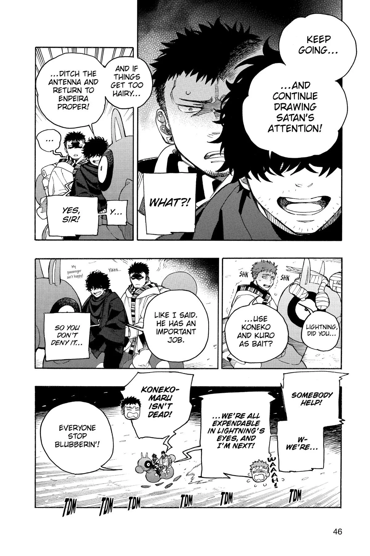 Blue Exorcist, chapter 152, page 10