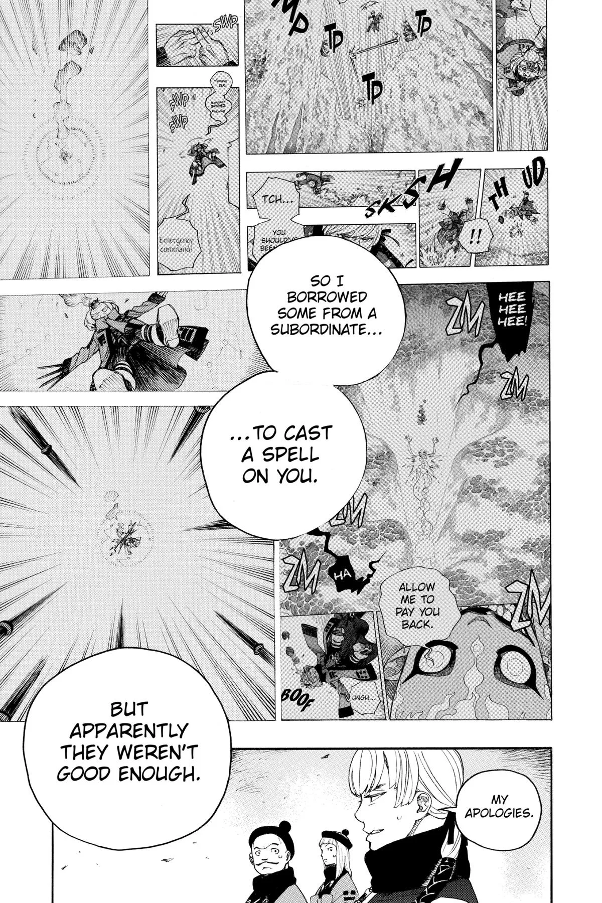 Blue Exorcist, chapter 153, page 17