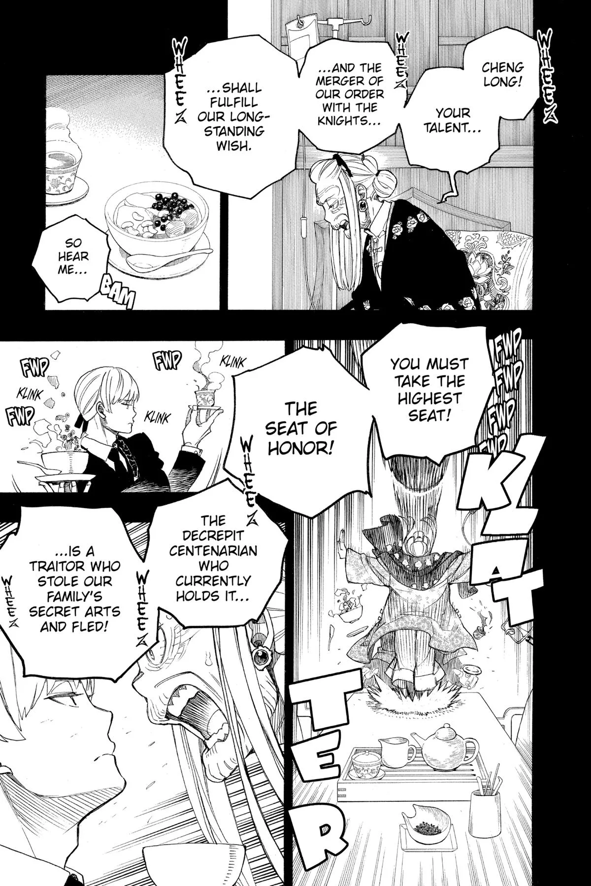 Blue Exorcist, chapter 153, page 34