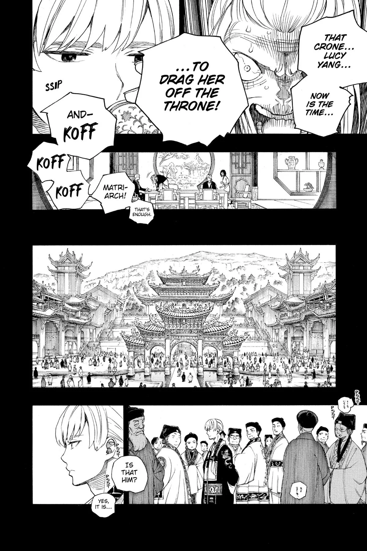 Blue Exorcist, chapter 153, page 35