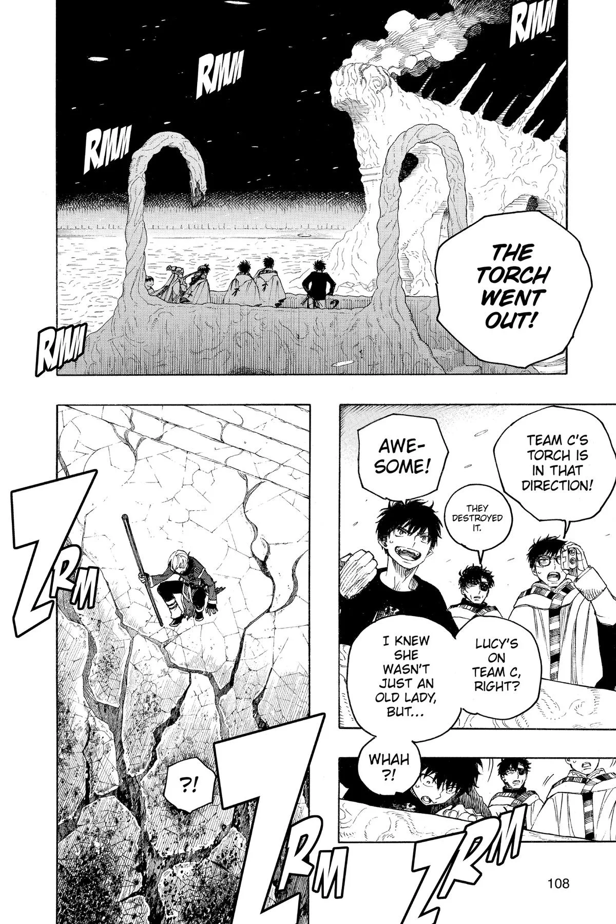 Blue Exorcist, chapter 154, page 4