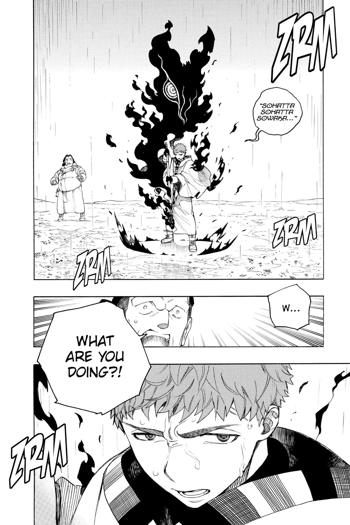 Blue Exorcist, chapter 155, page 2