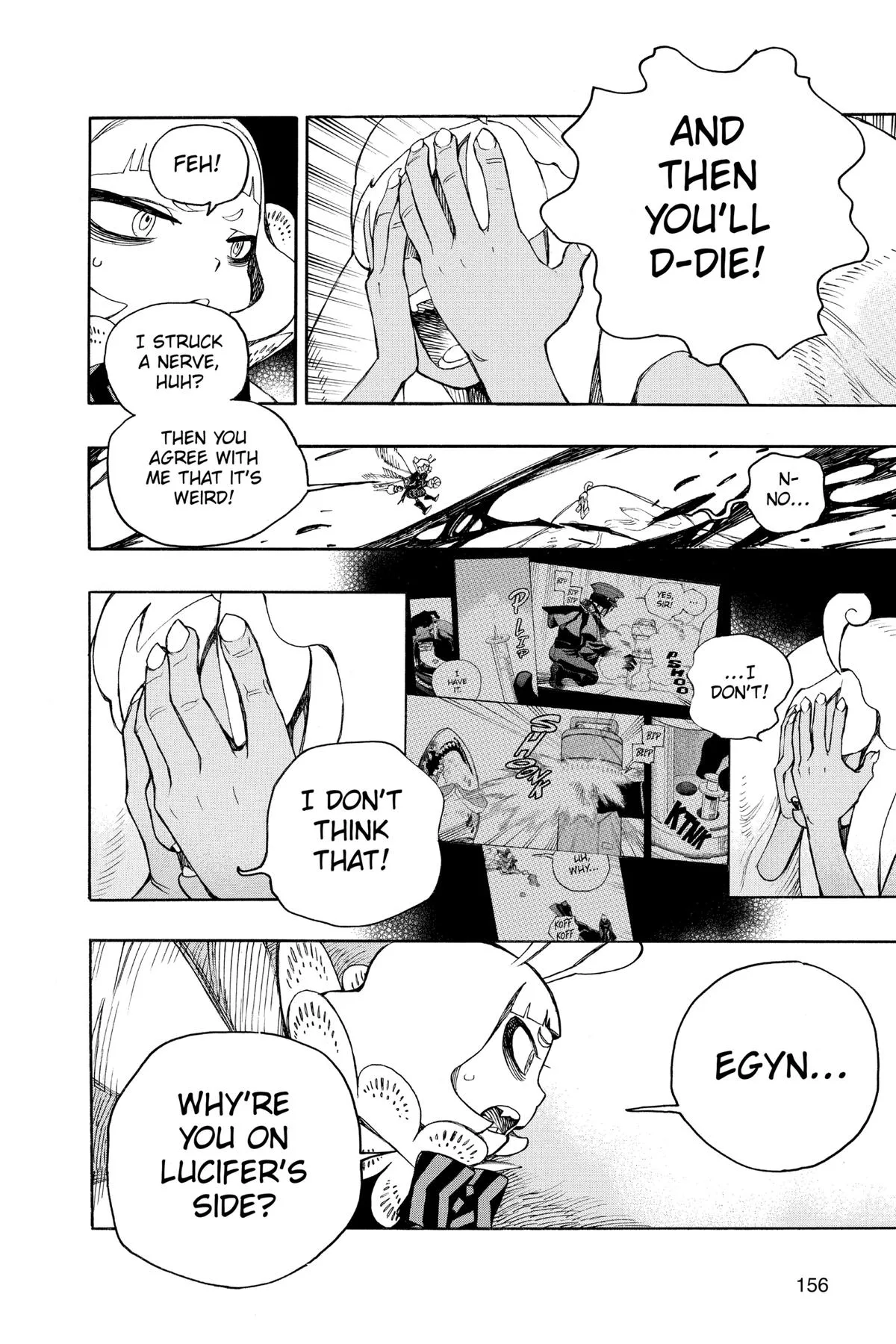 Blue Exorcist, chapter 155, page 16