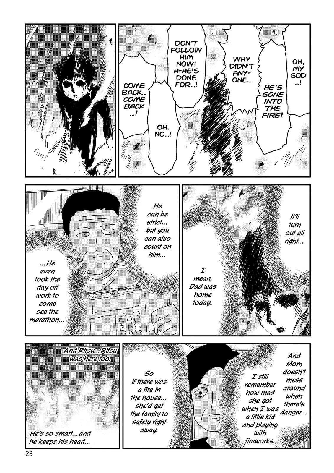Mob Psycho 100, chapter 76, page 3