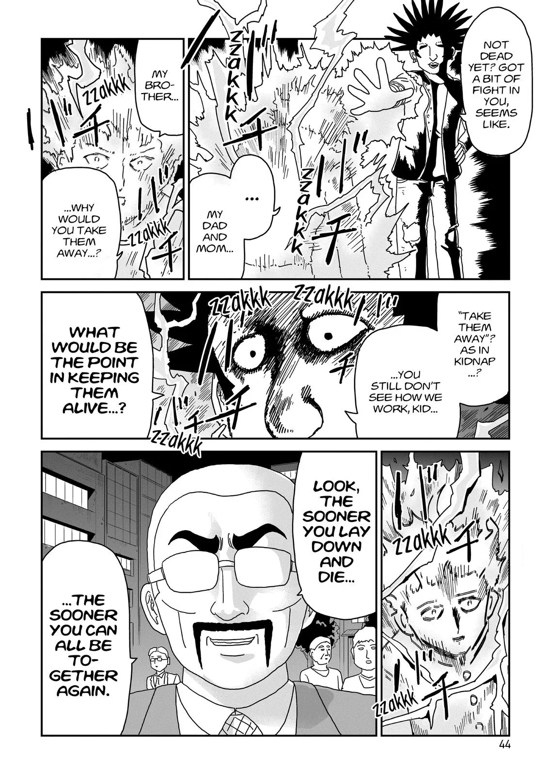 Mob Psycho 100, chapter 77, page 8