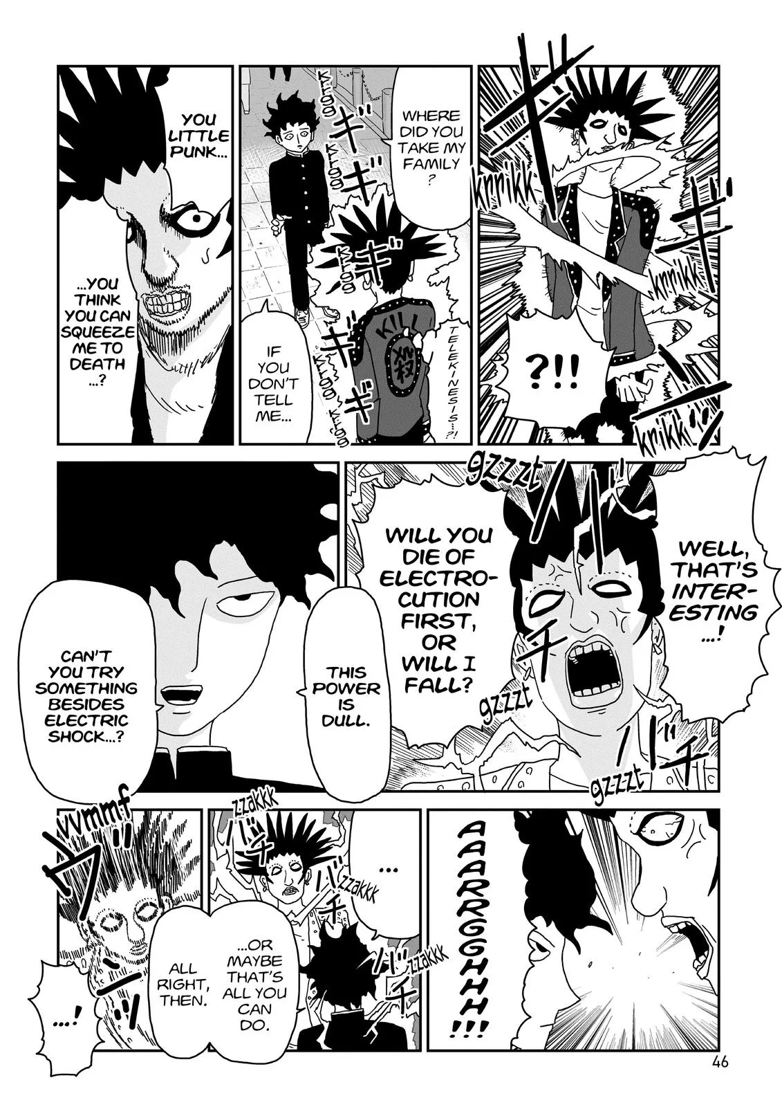 Mob Psycho 100, chapter 77, page 10