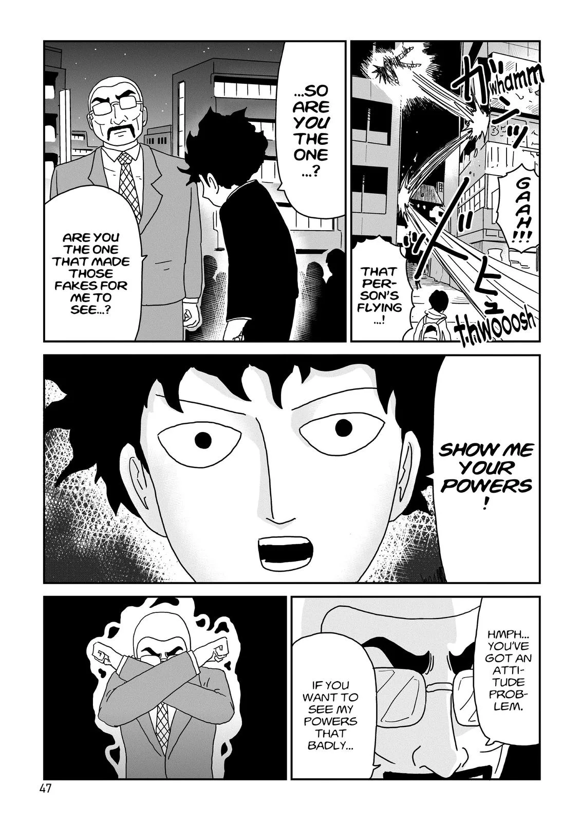 Mob Psycho 100, chapter 77, page 11