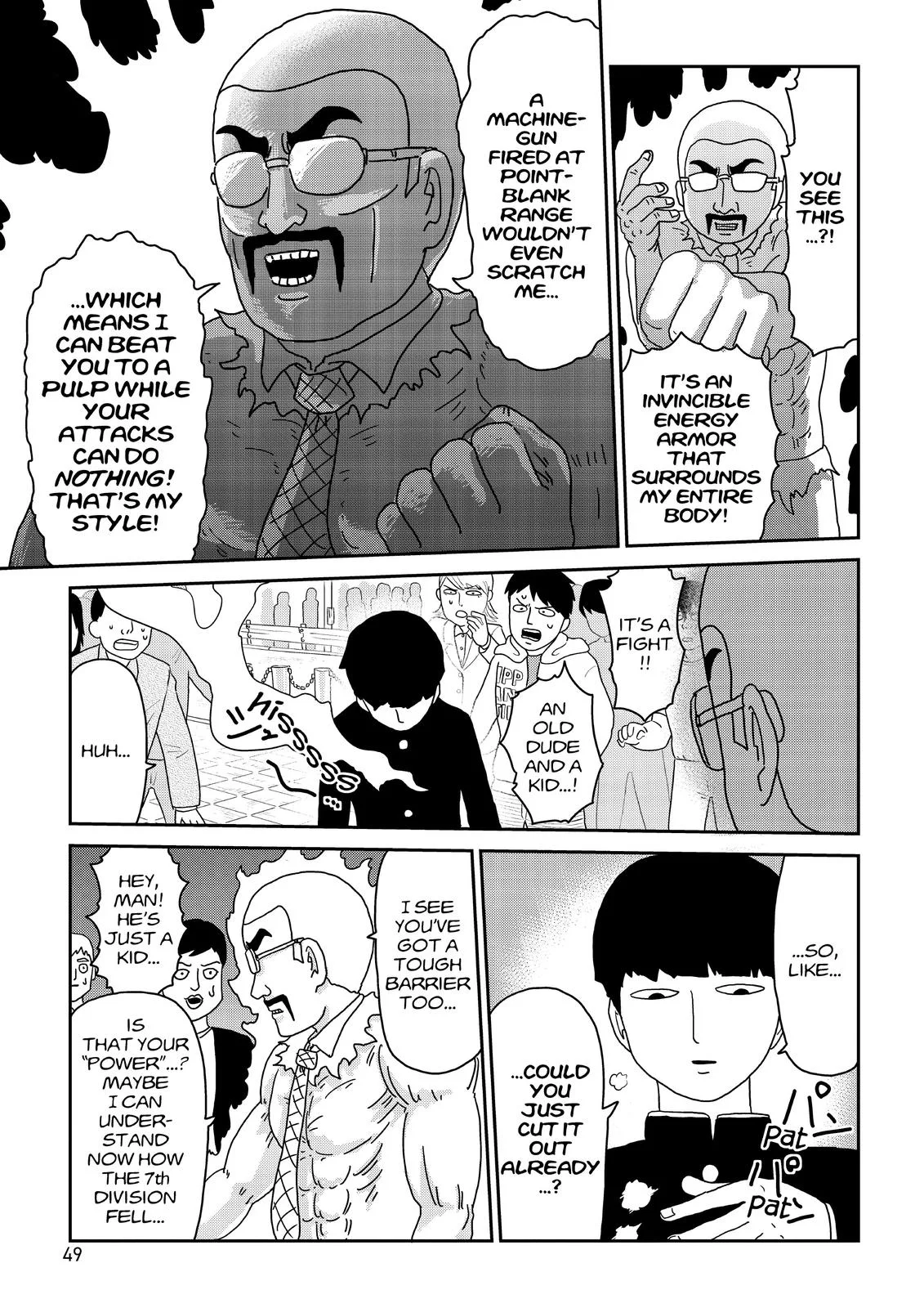 Mob Psycho 100, chapter 77, page 13