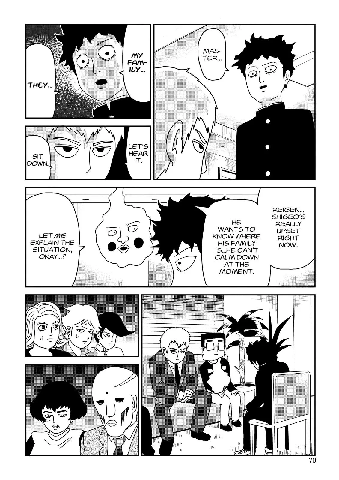 Mob Psycho 100, chapter 78, page 14
