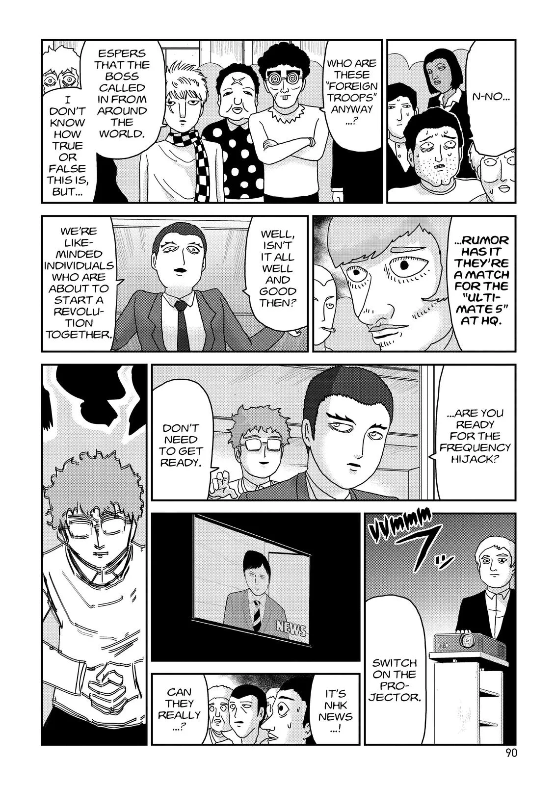 Mob Psycho 100, chapter 79, page 10