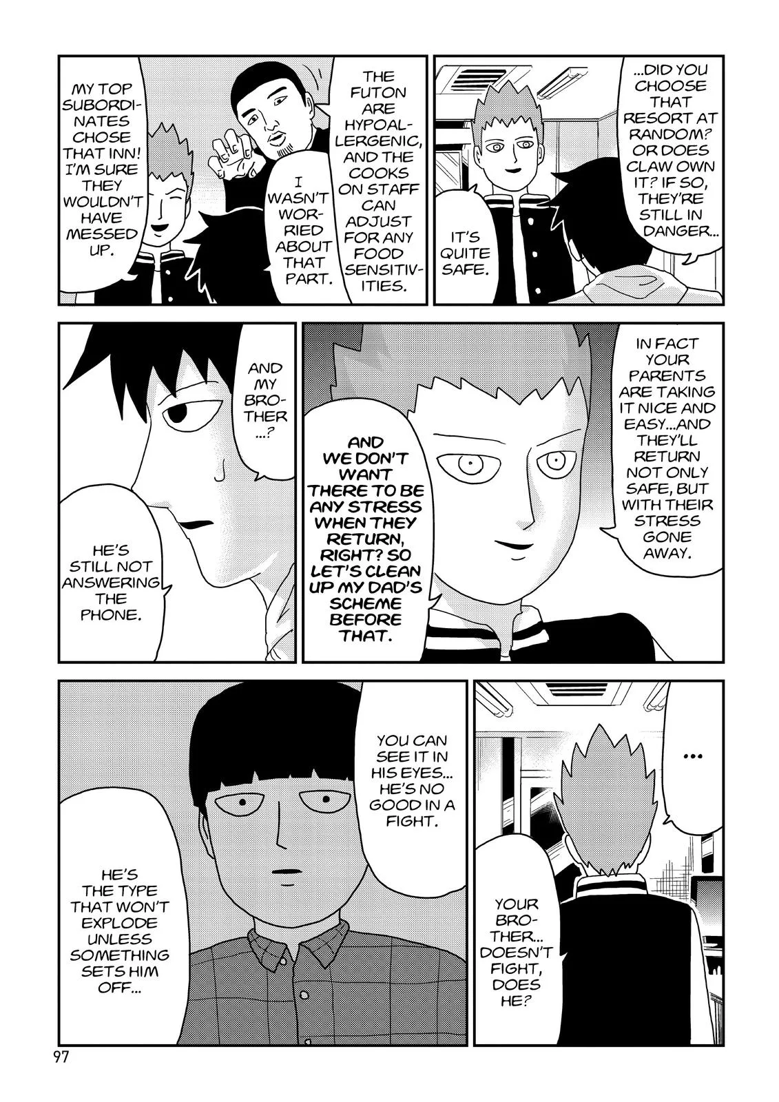 Mob Psycho 100, chapter 79, page 17