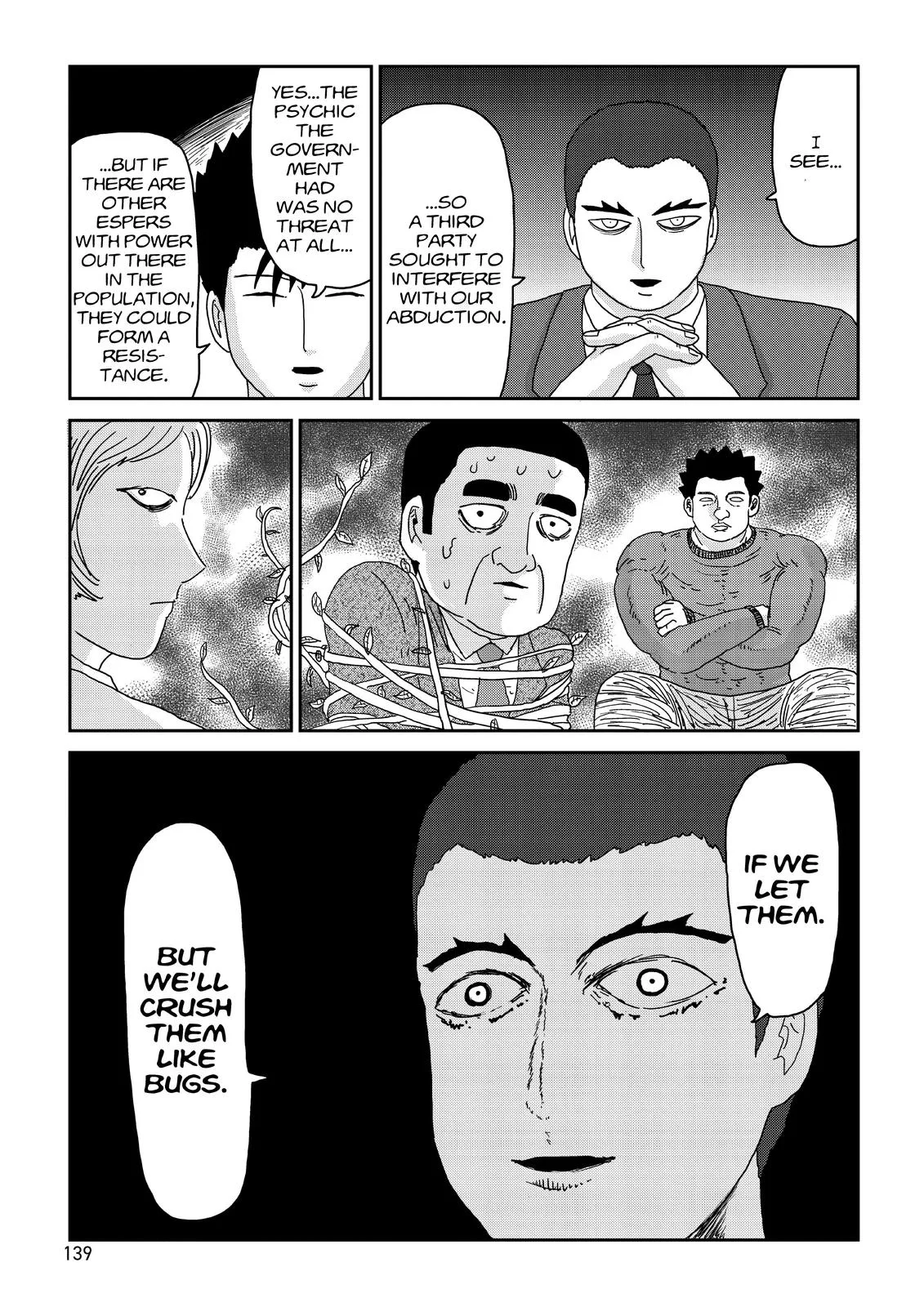 Mob Psycho 100, chapter 81, page 21