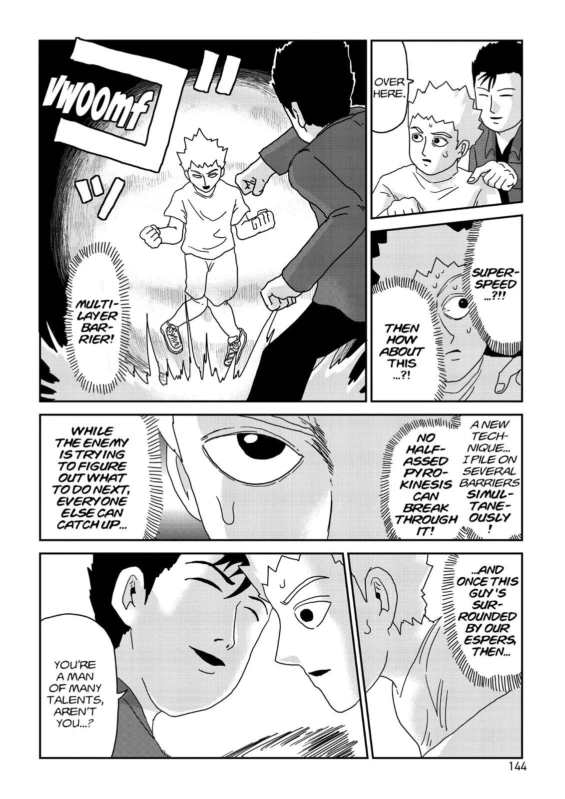 Mob Psycho 100, chapter 82, page 4
