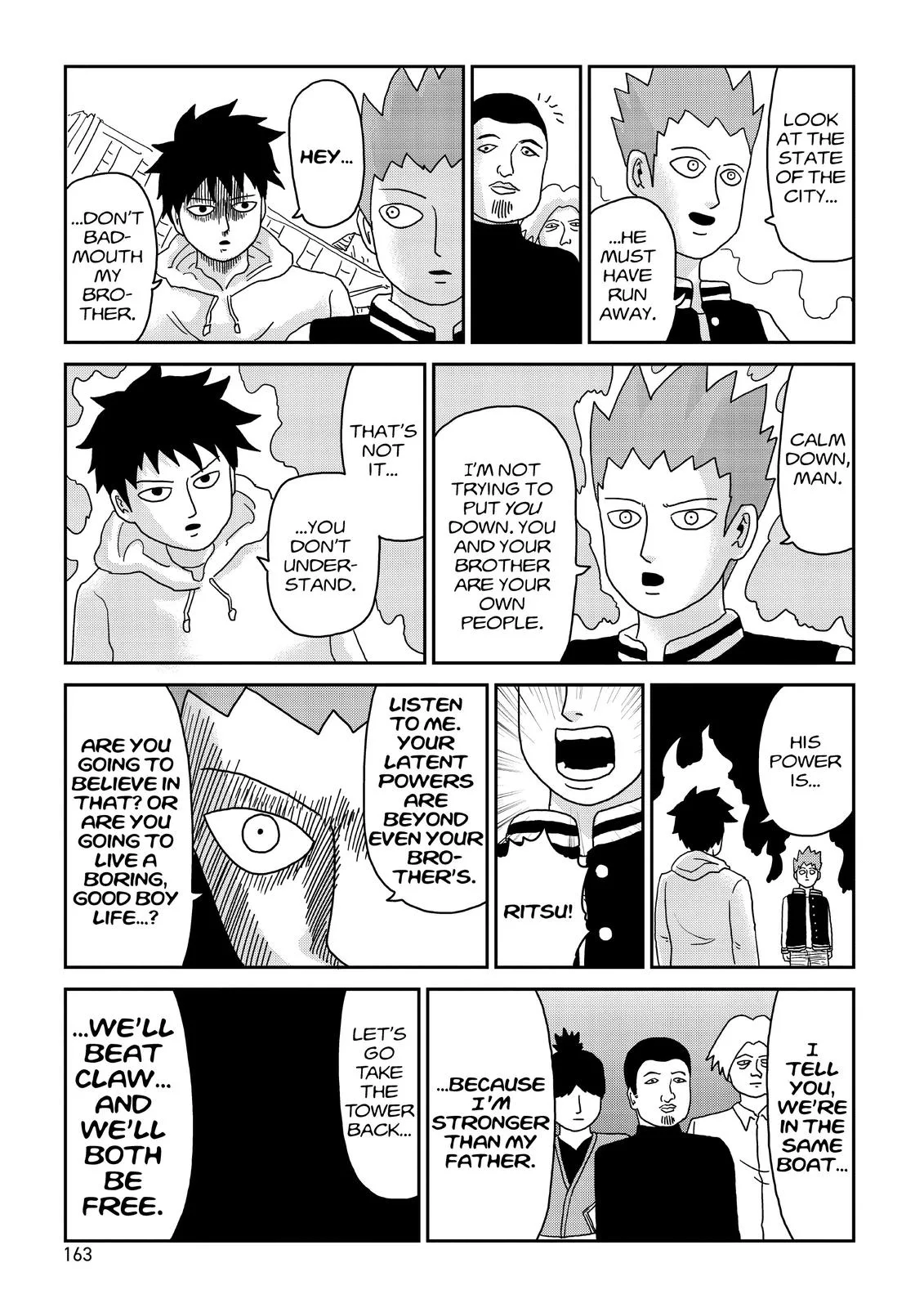 Mob Psycho 100, chapter 82, page 23