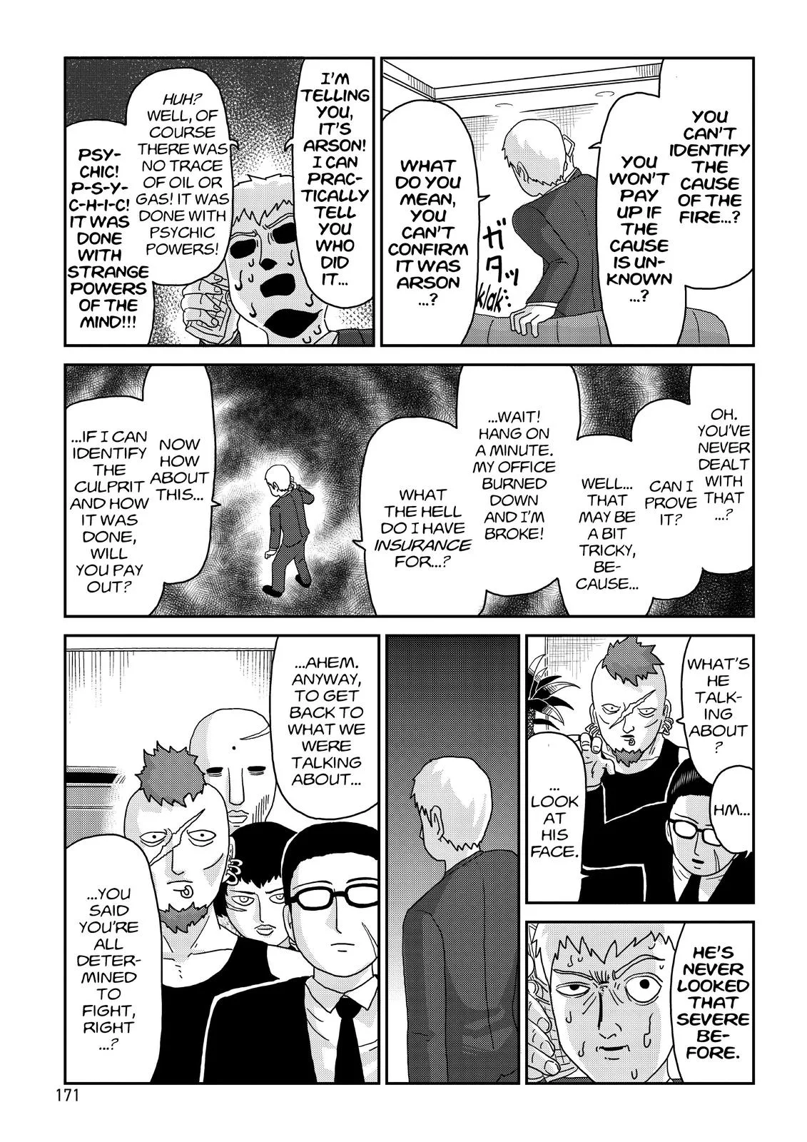 Mob Psycho 100, chapter 83, page 5
