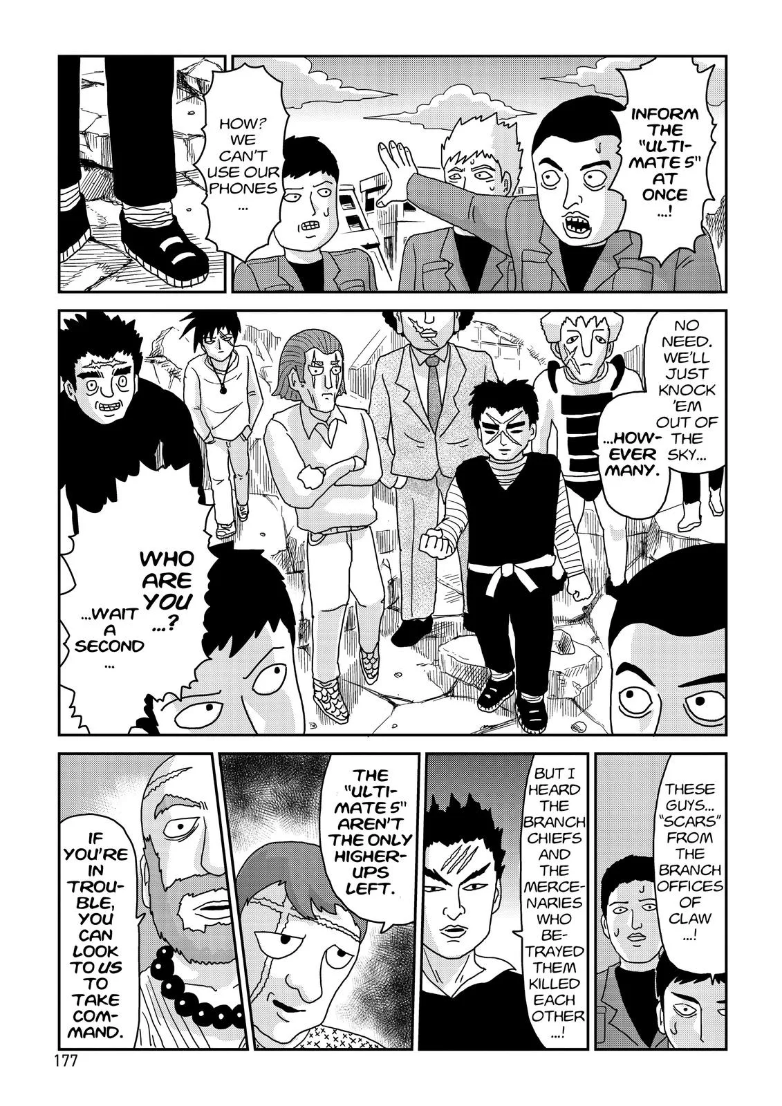 Mob Psycho 100, chapter 83, page 11