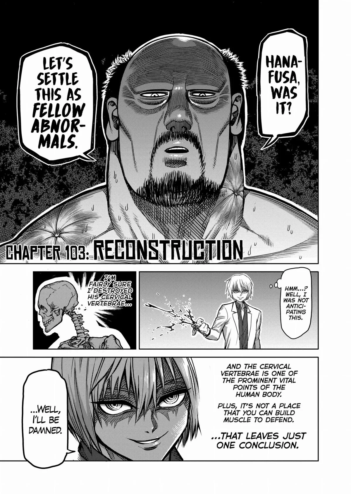 Kengan Ashura, chapter 103, page 1