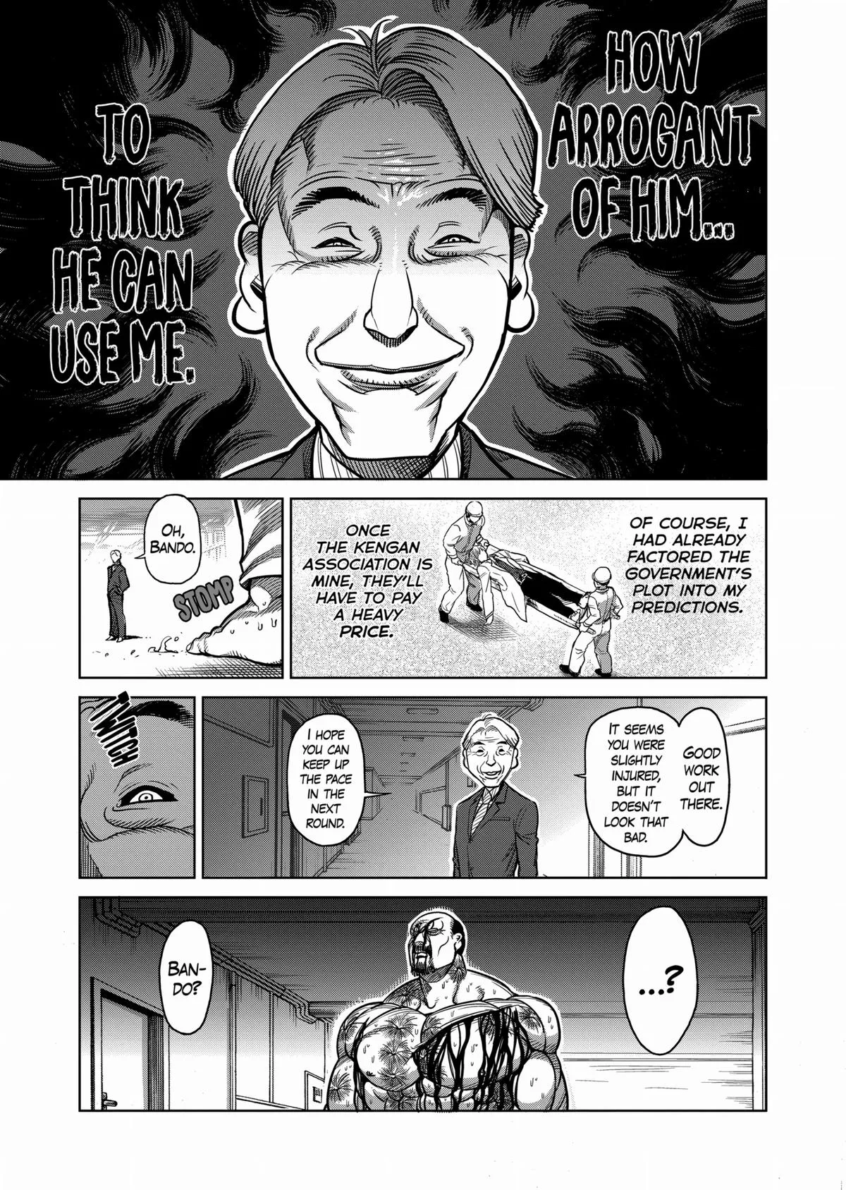 Kengan Ashura, chapter 104, page 15