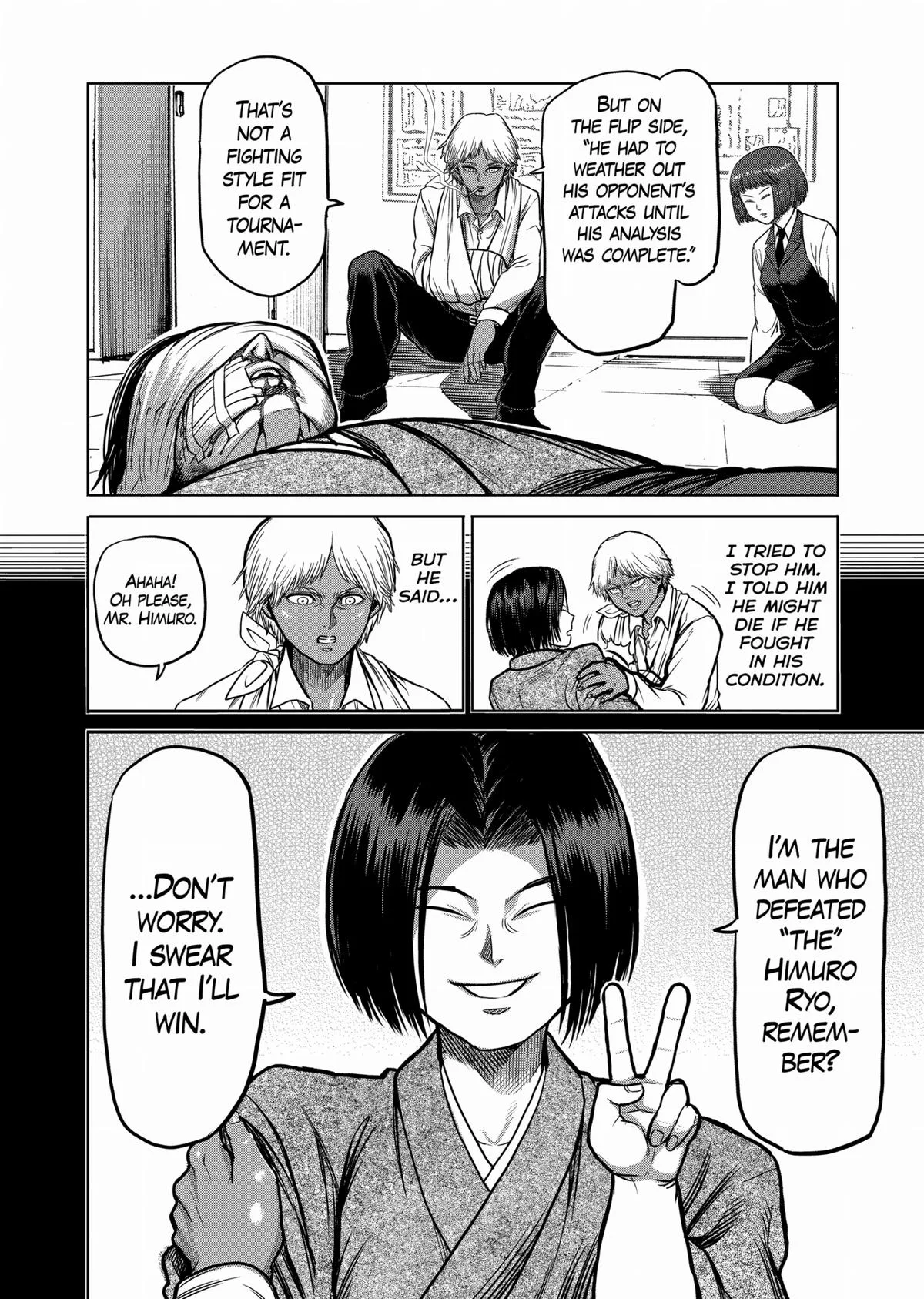 Kengan Ashura, chapter 110, page 4