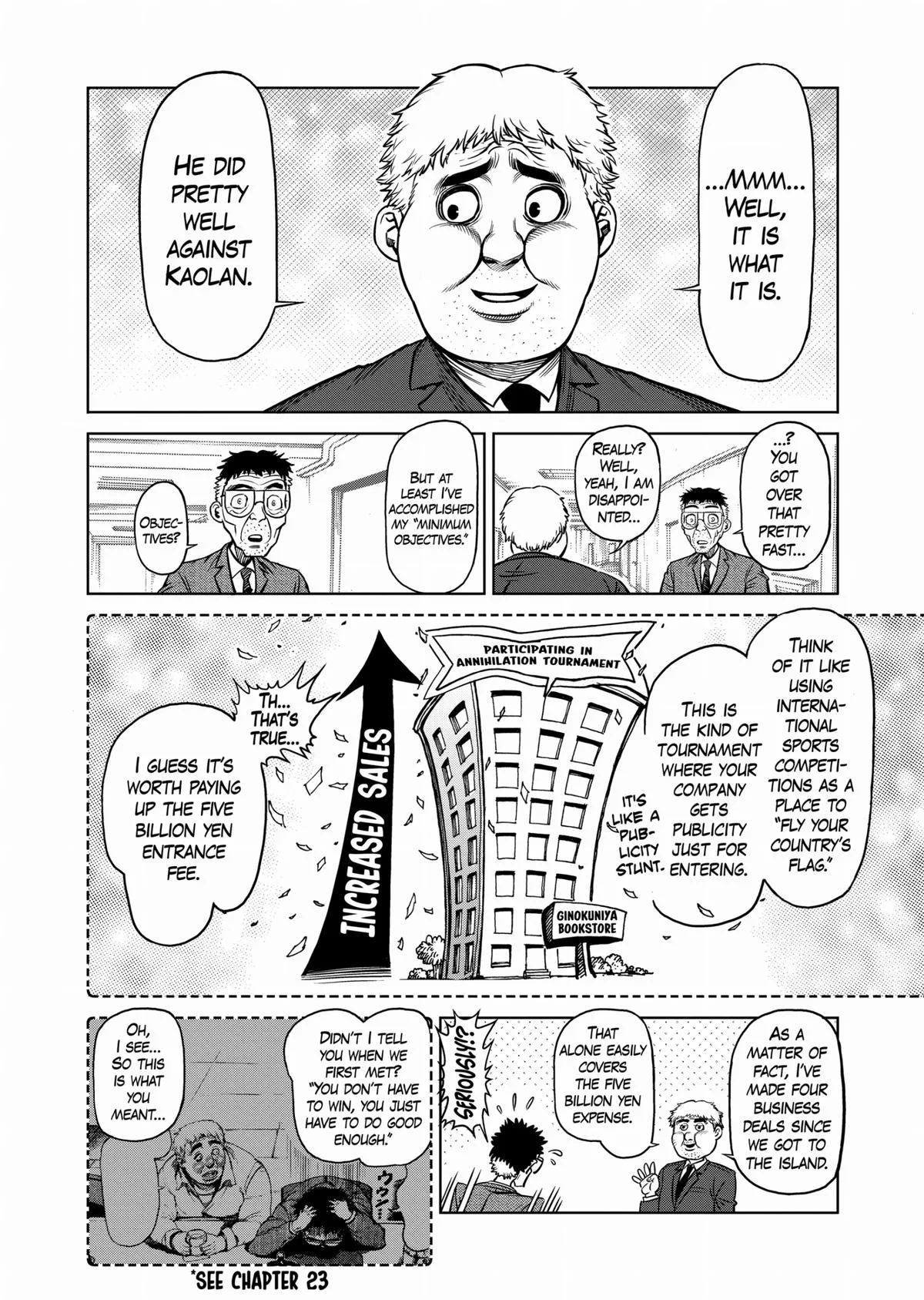 Kengan Ashura, chapter 110, page 6