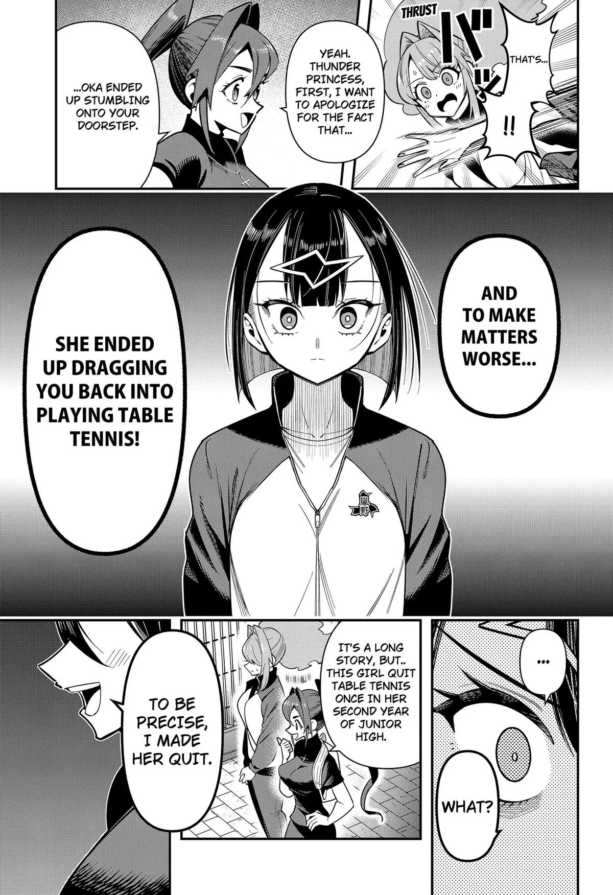 Shunrai Table Tennis, chapter 24, page 13