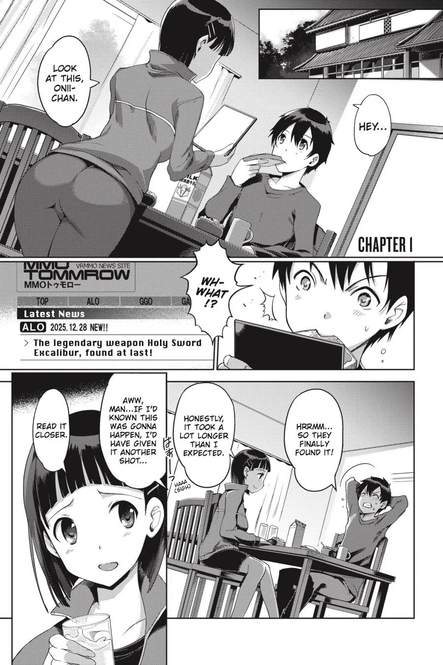Sword Art Online - Calibur, chapter 1, page 5