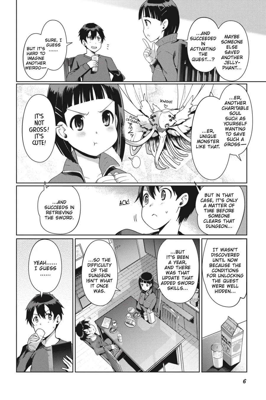 Sword Art Online - Calibur, chapter 1, page 8